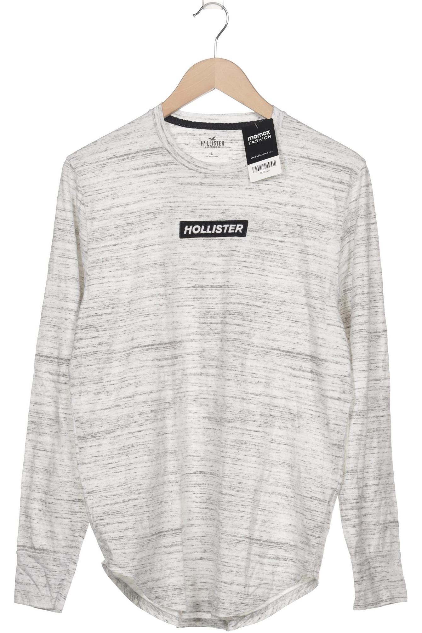 

Hollister Herren Langarmshirt, grau, Gr. 52