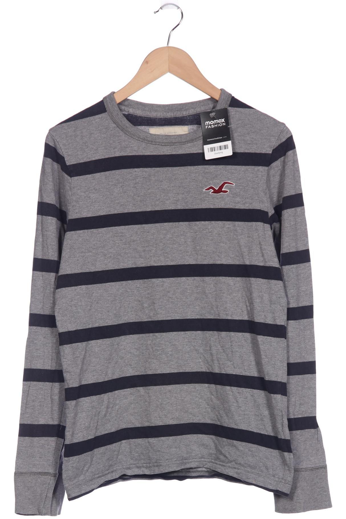

Hollister Herren Langarmshirt, grau, Gr. 48