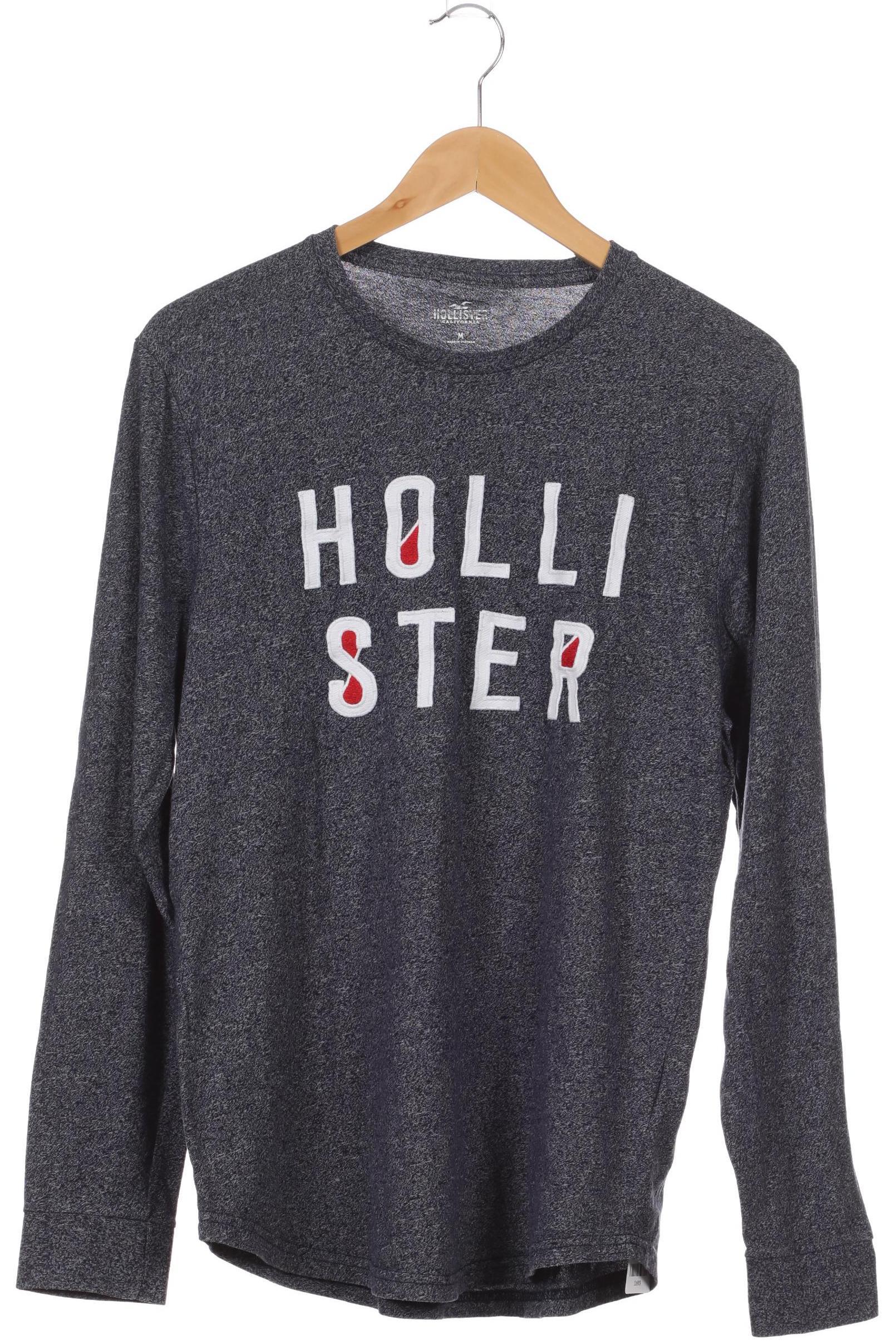 

Hollister Herren Langarmshirt, grau, Gr. 48