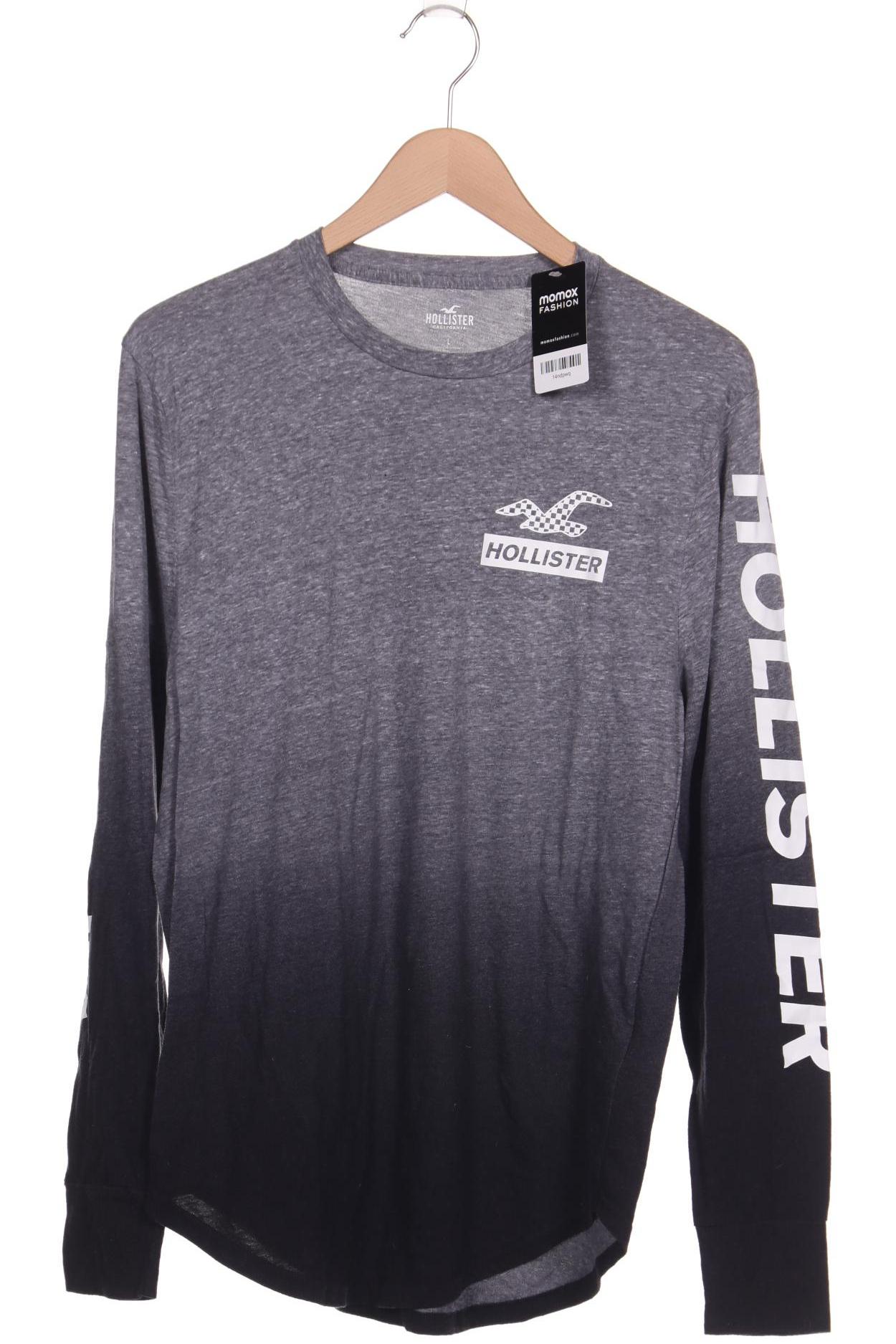 

Hollister Herren Langarmshirt, grau