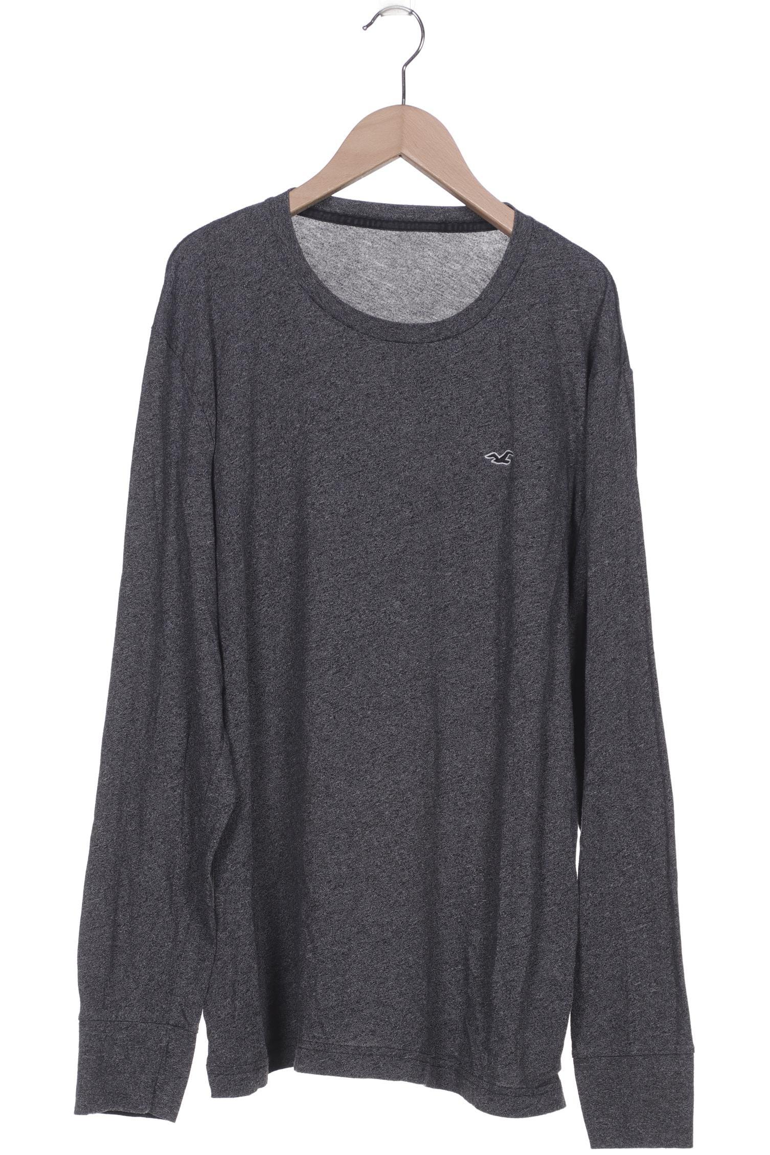 

Hollister Herren Langarmshirt, grau