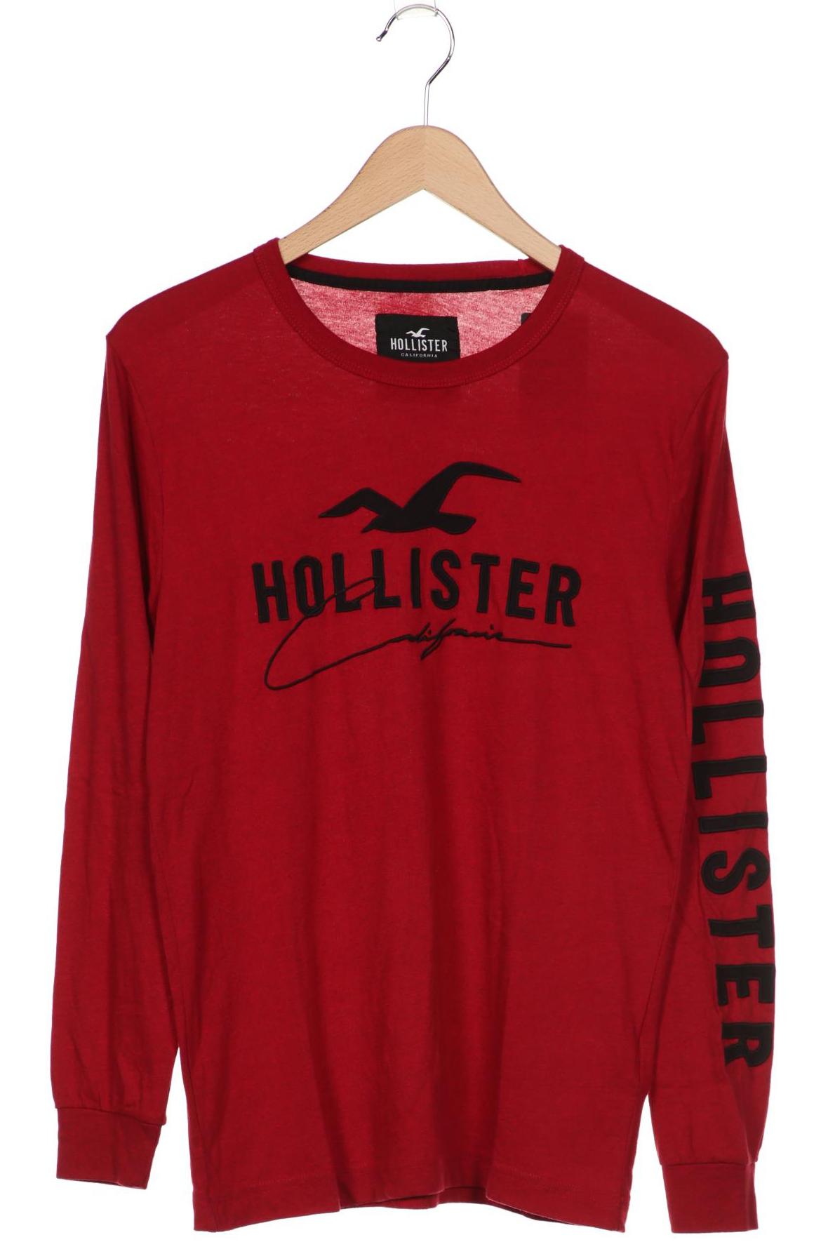 

Hollister Herren Langarmshirt, rot