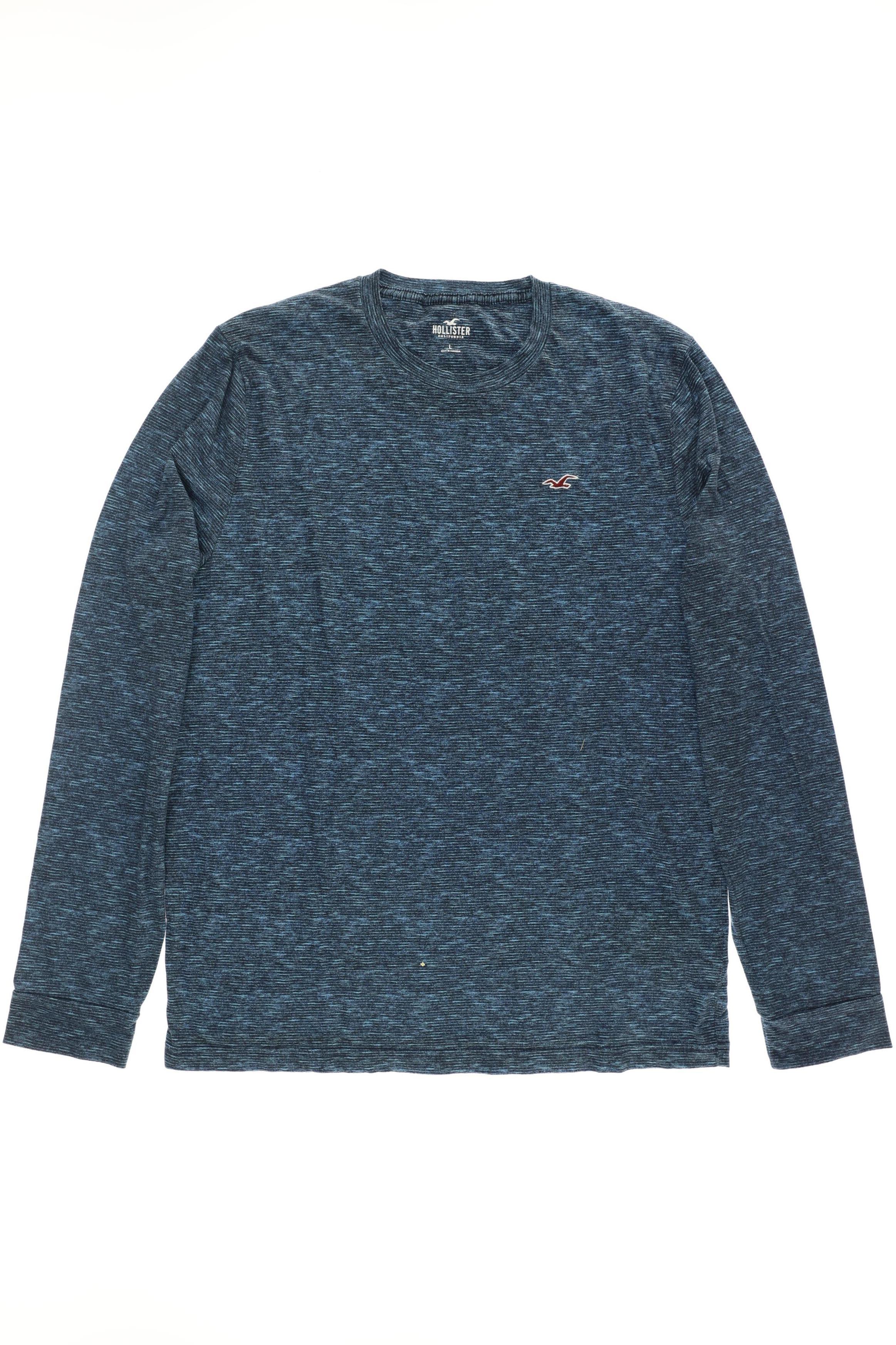 

Hollister Herren Langarmshirt, blau, Gr.