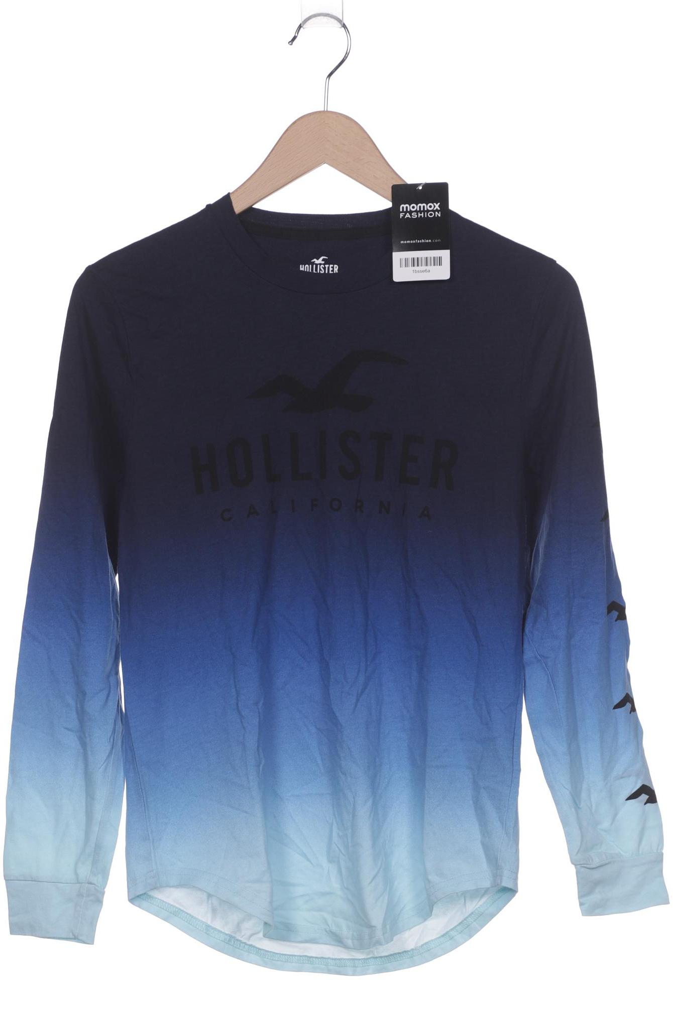 

Hollister Herren Langarmshirt, marineblau, Gr. 44