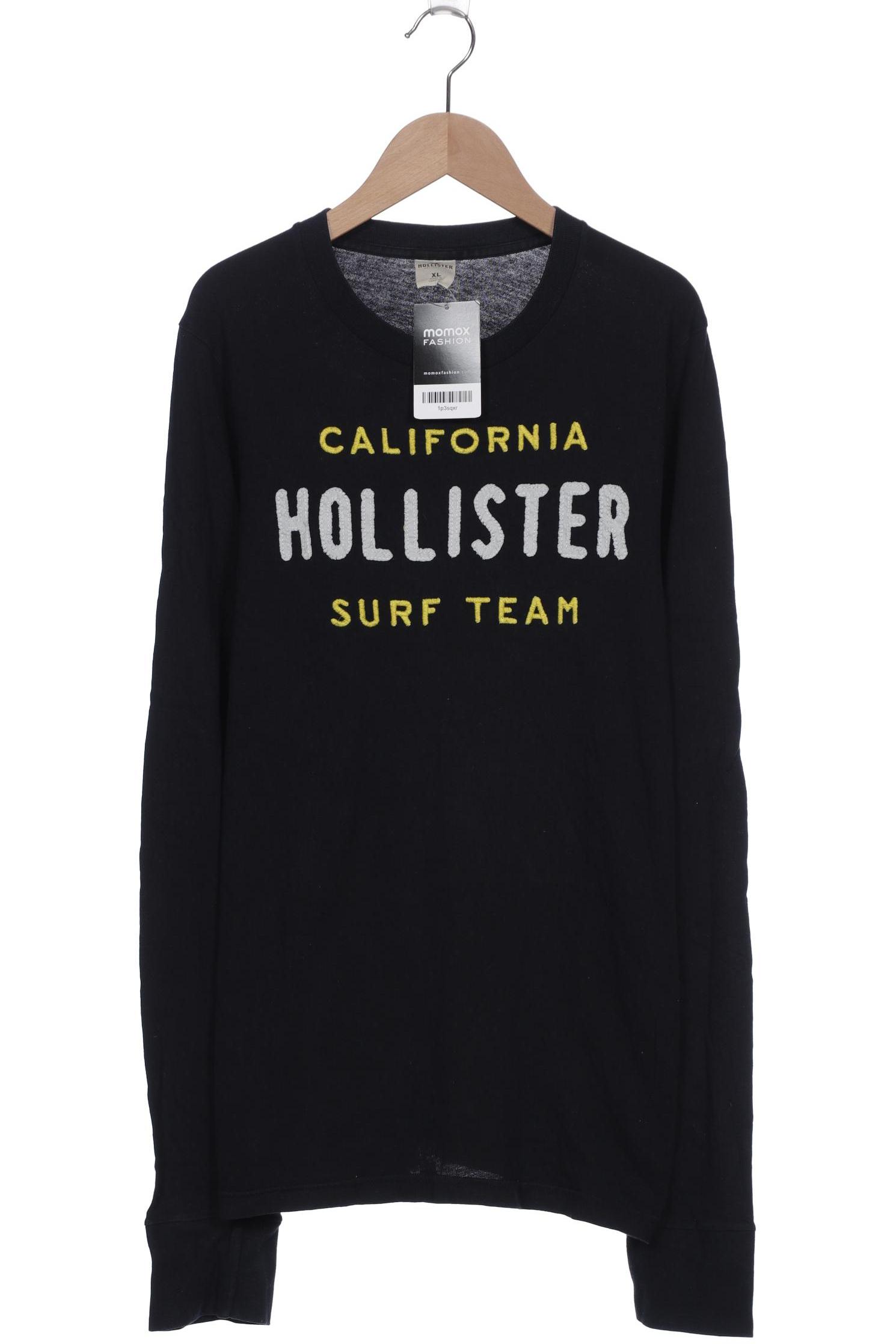 

Hollister Herren Langarmshirt, marineblau