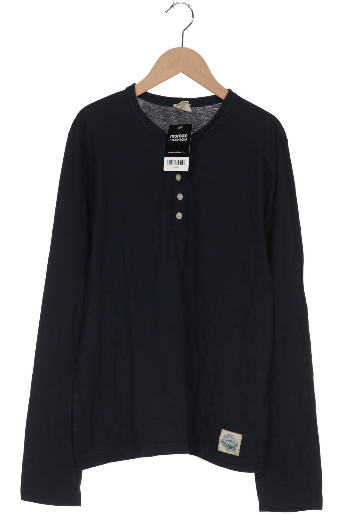 

Hollister Herren Langarmshirt, marineblau