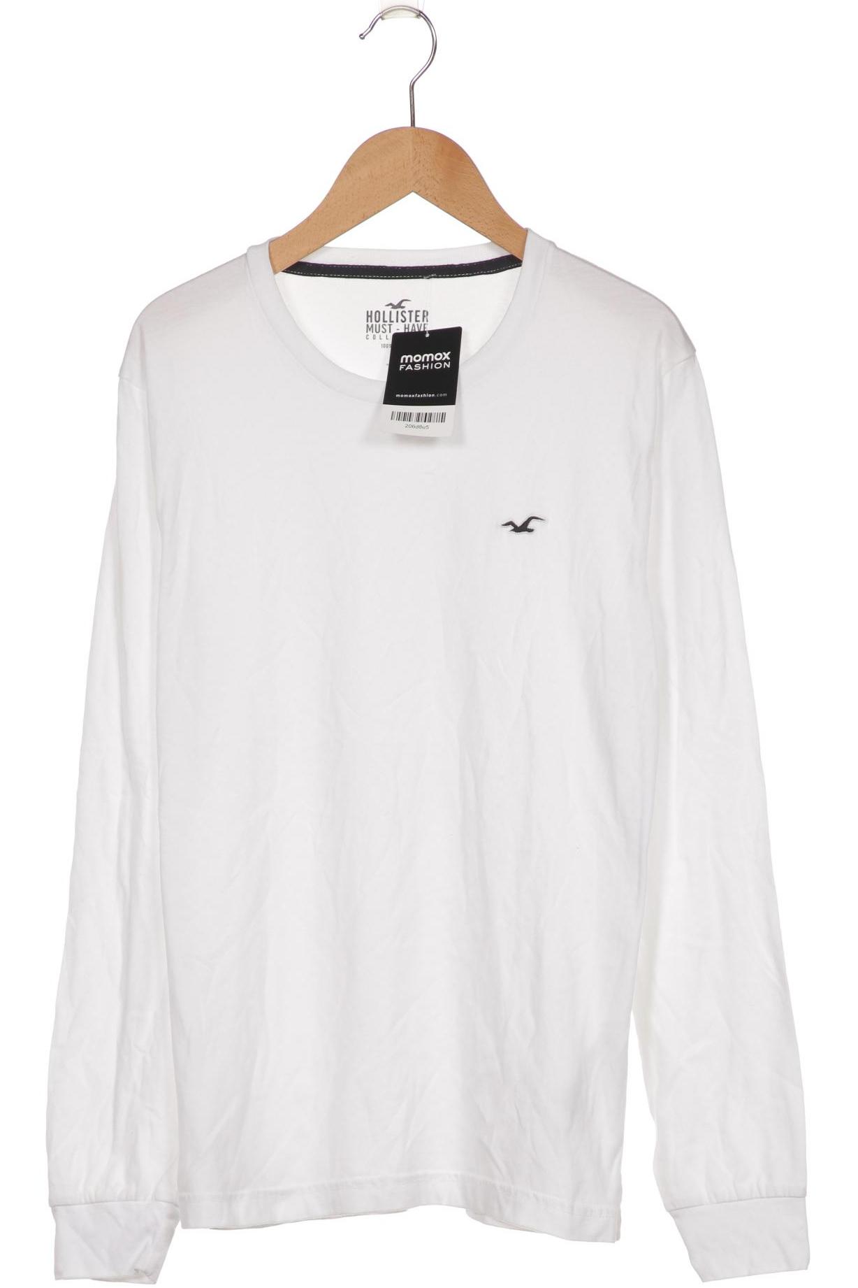 

Hollister Herren Langarmshirt, weiß