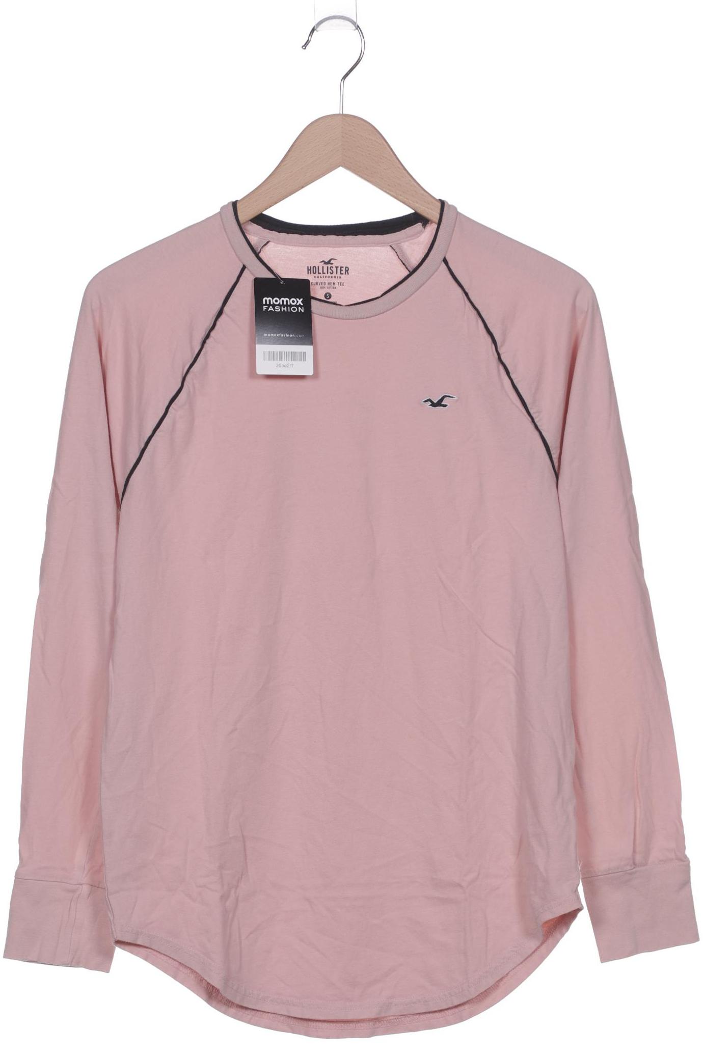 

Hollister Herren Langarmshirt, pink, Gr. 46