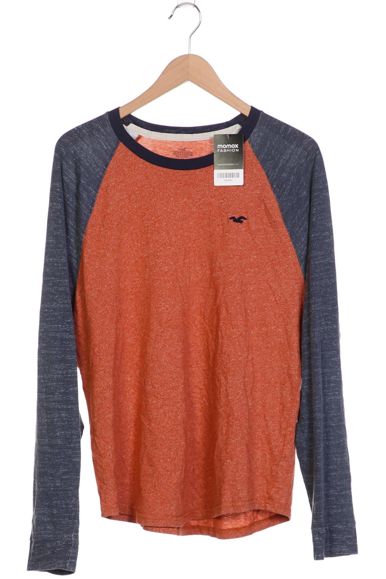 

Hollister Herren Langarmshirt, orange, Gr. 52