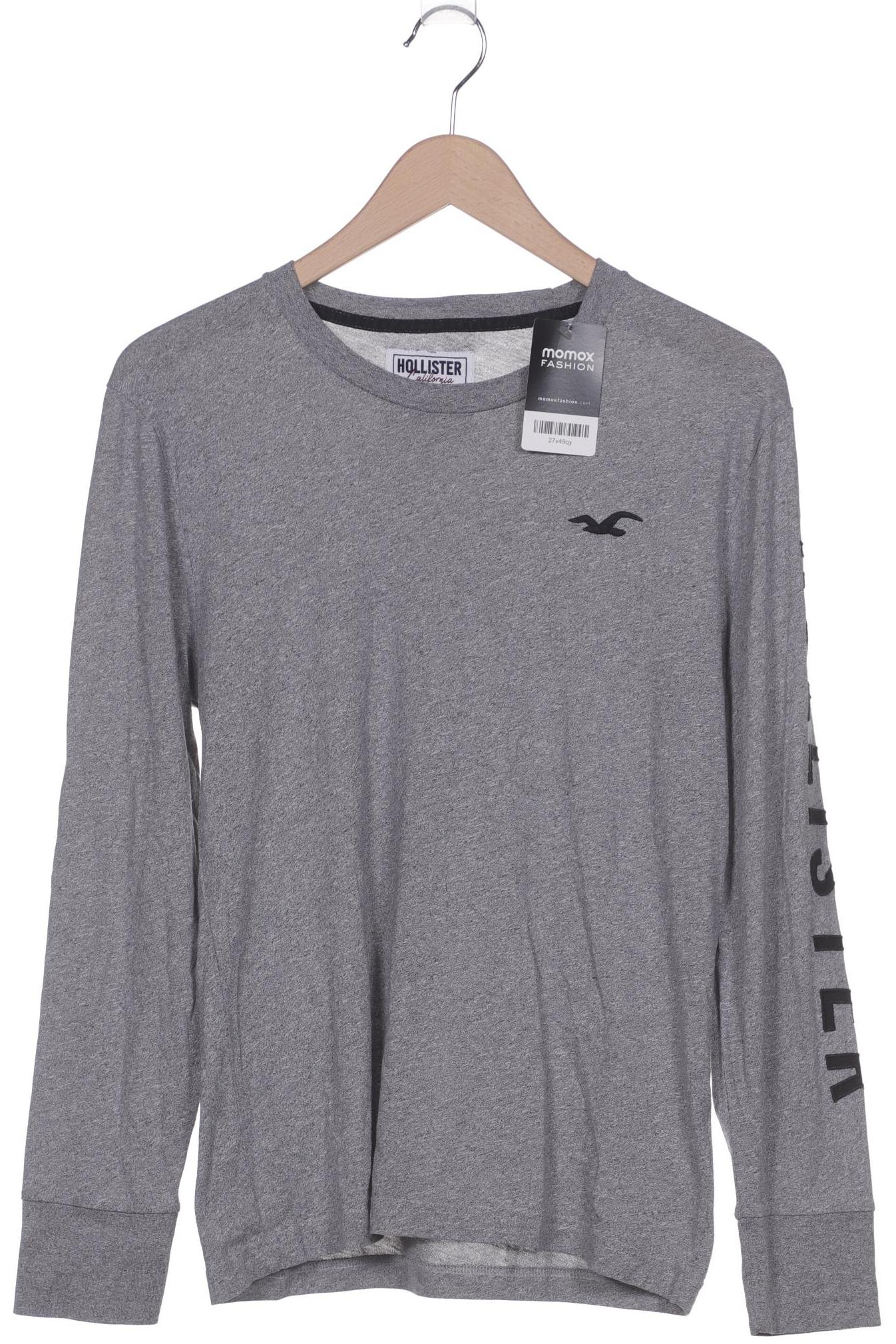 

Hollister Herren Langarmshirt, grau, Gr. 44