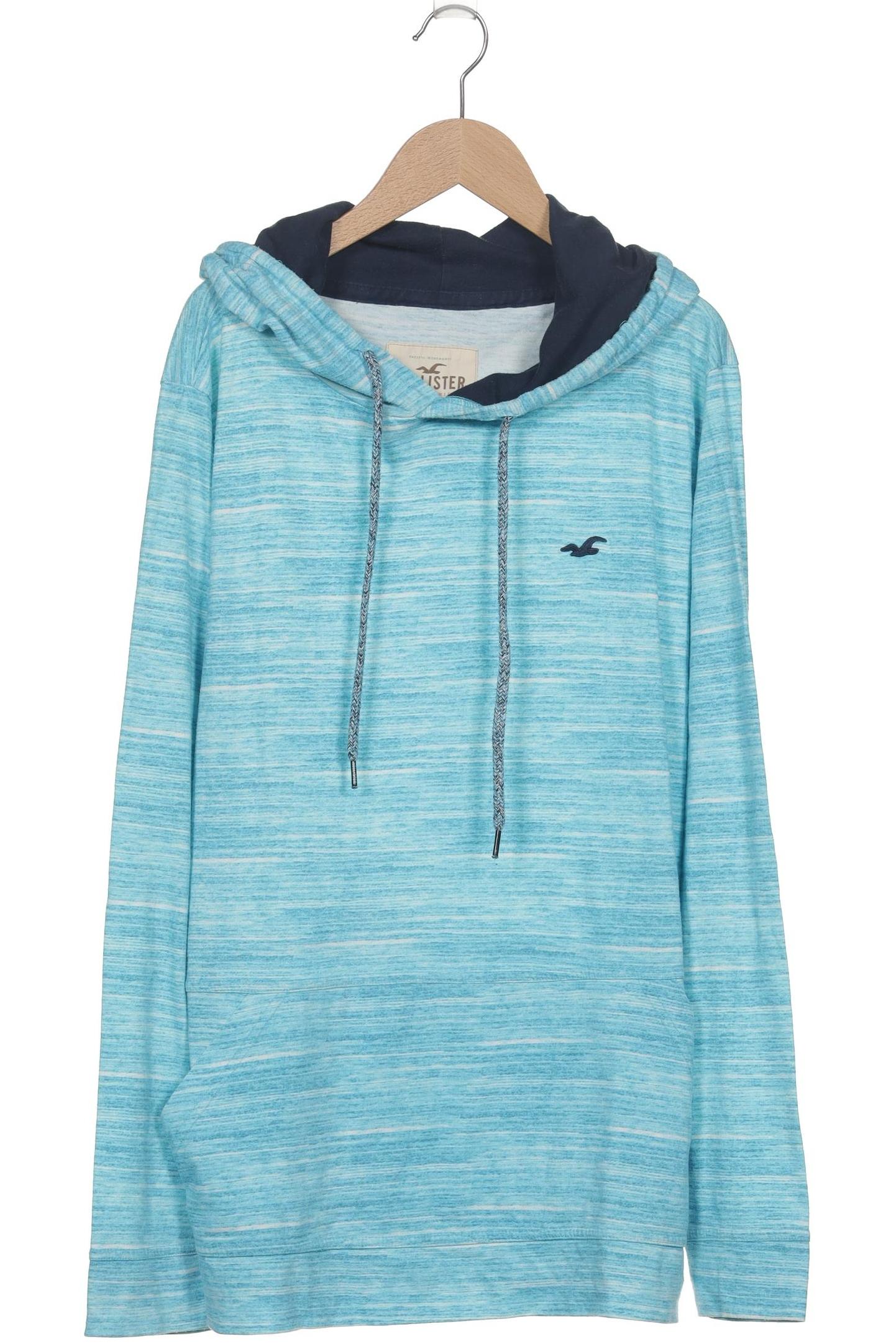 

Hollister Herren Langarmshirt, blau, Gr. 48