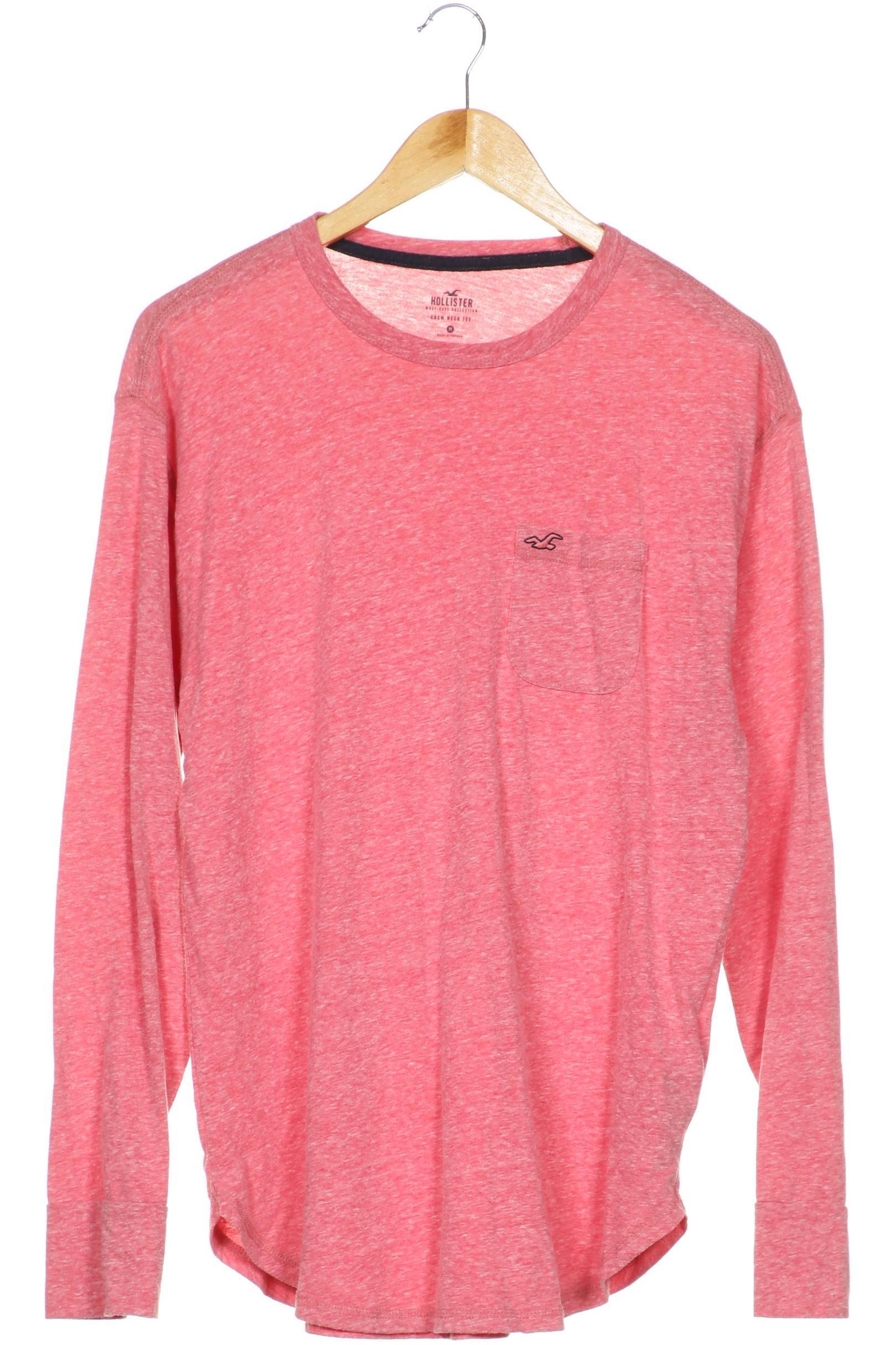 

Hollister Herren Langarmshirt, pink, Gr.