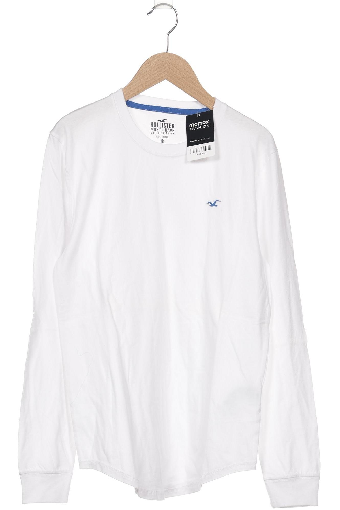 

Hollister Herren Langarmshirt, weiß, Gr. 44