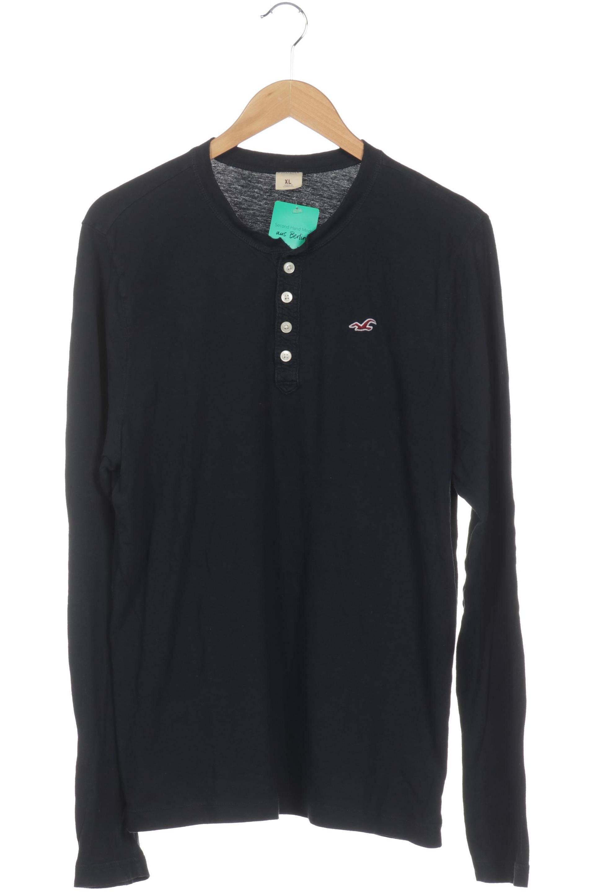 

Hollister Herren Langarmshirt, blau, Gr.