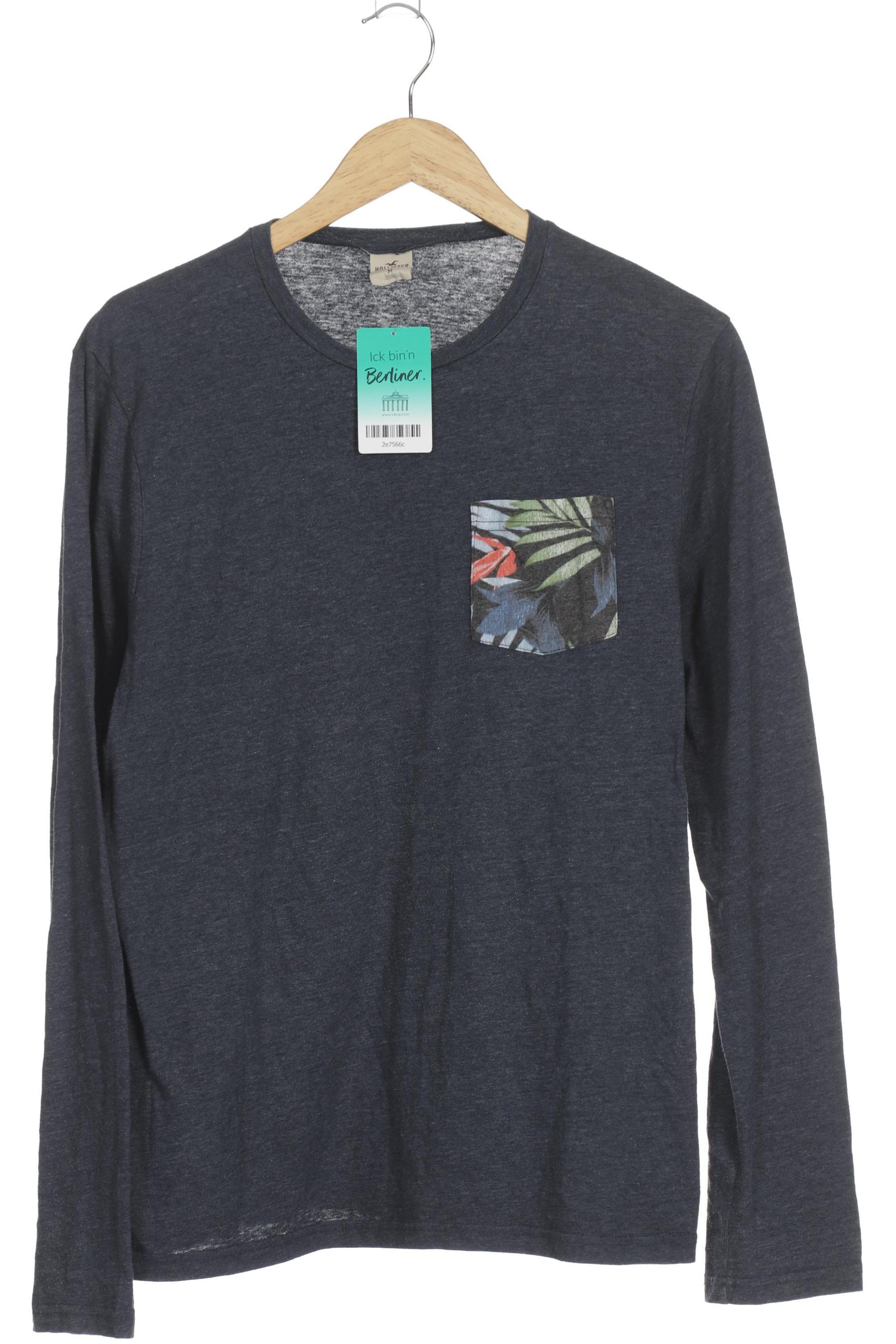 Thumbnail - Hollister Herren Langarmshirt, blau, Gr.
