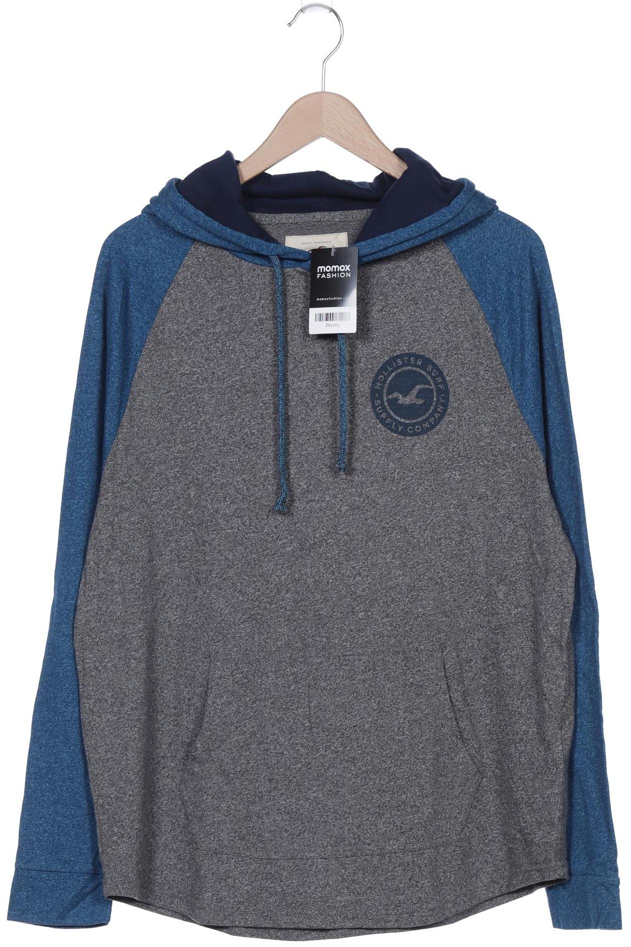 

Hollister Herren Langarmshirt, grau, Gr. 52