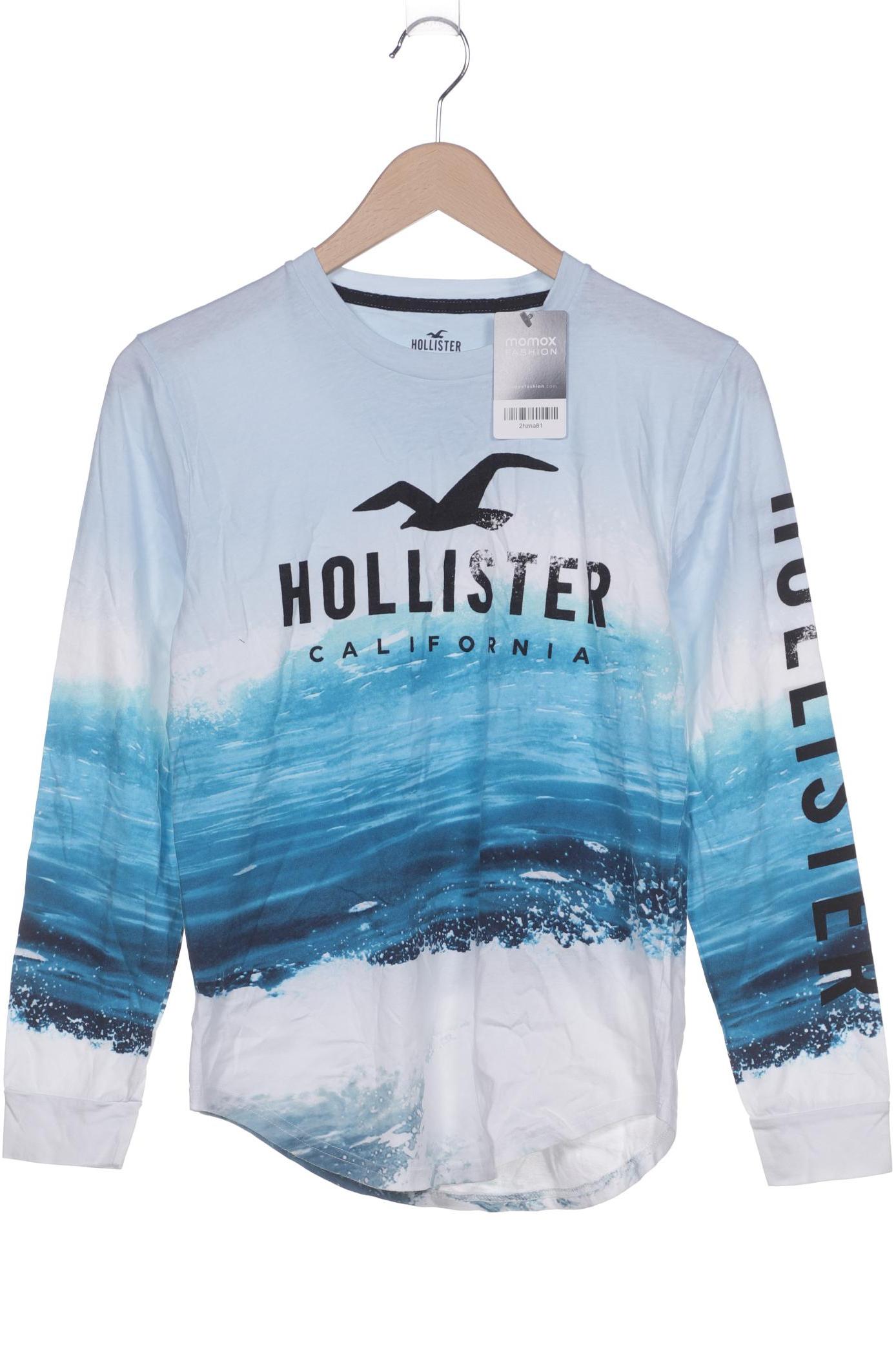 

Hollister Herren Langarmshirt, hellblau, Gr. 44