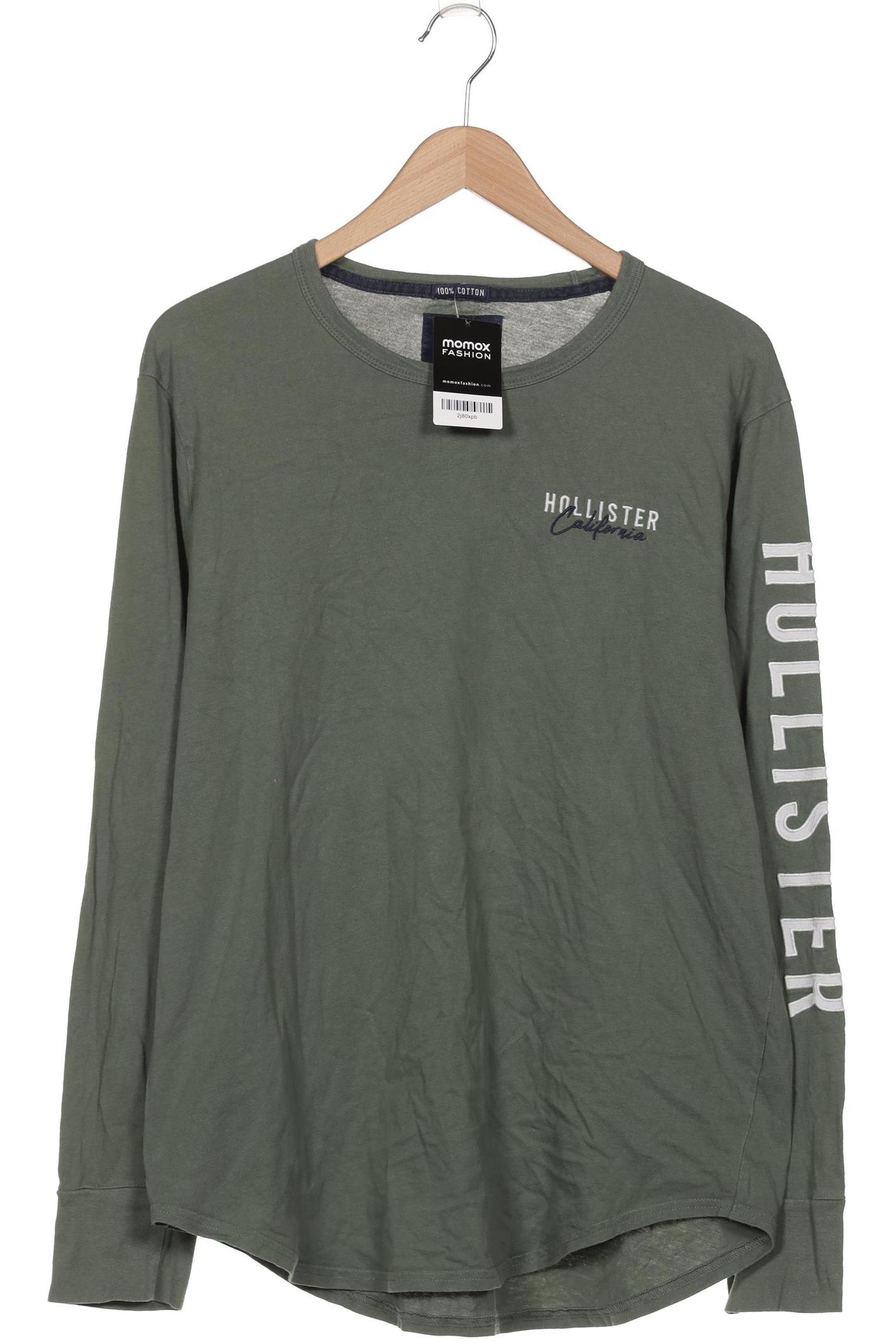 

Hollister Herren Langarmshirt, grün, Gr. 54