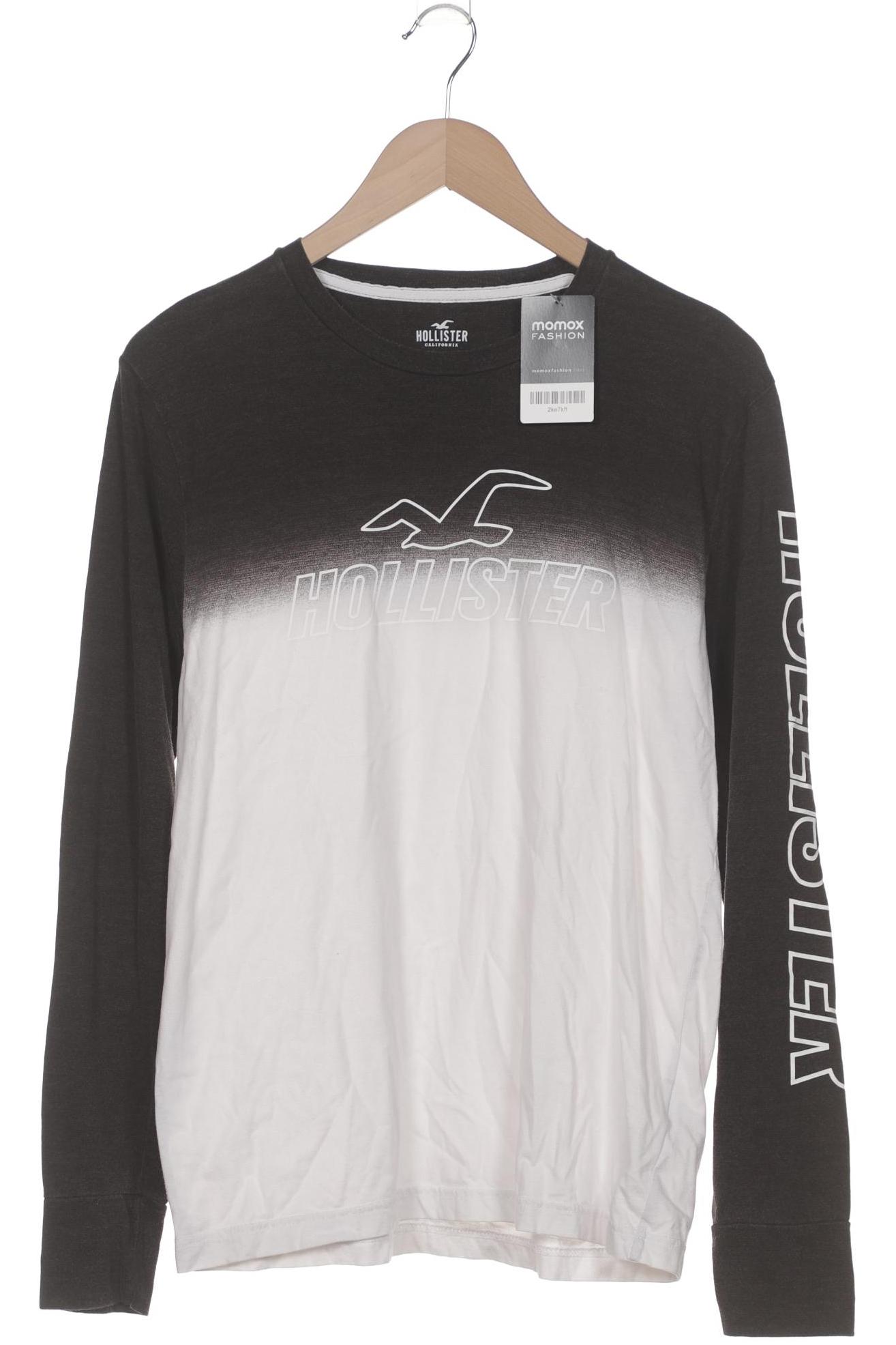 

Hollister Herren Langarmshirt, weiß, Gr. 48