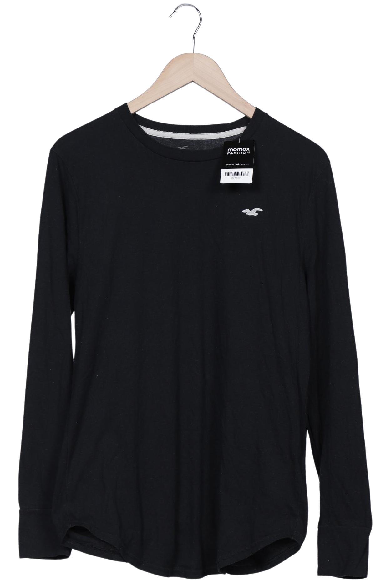 

Hollister Herren Langarmshirt, schwarz, Gr. 48