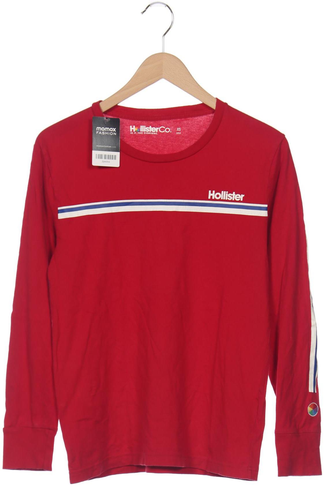 

Hollister Herren Langarmshirt, rot