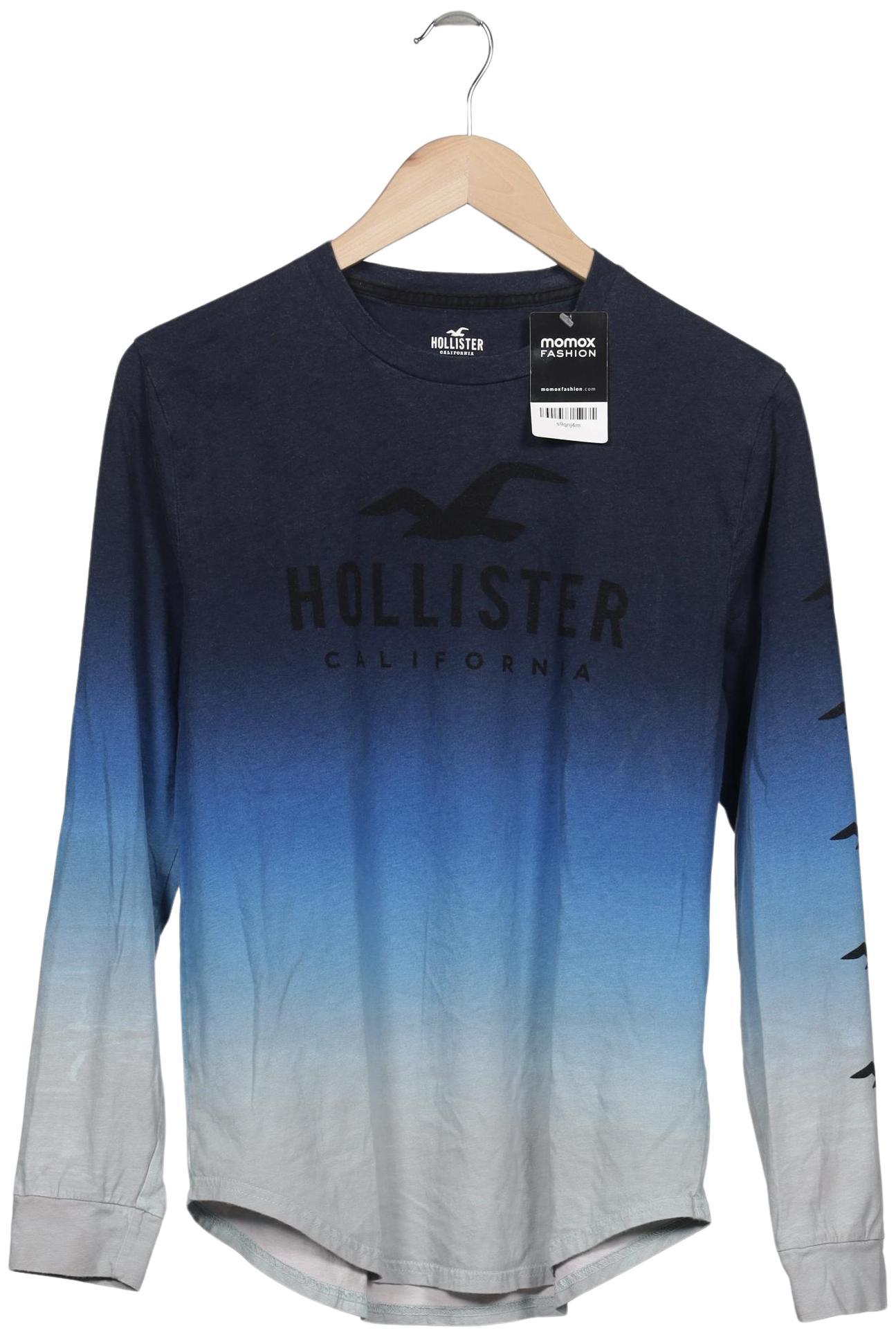 

Hollister Herren Langarmshirt, marineblau, Gr. 48