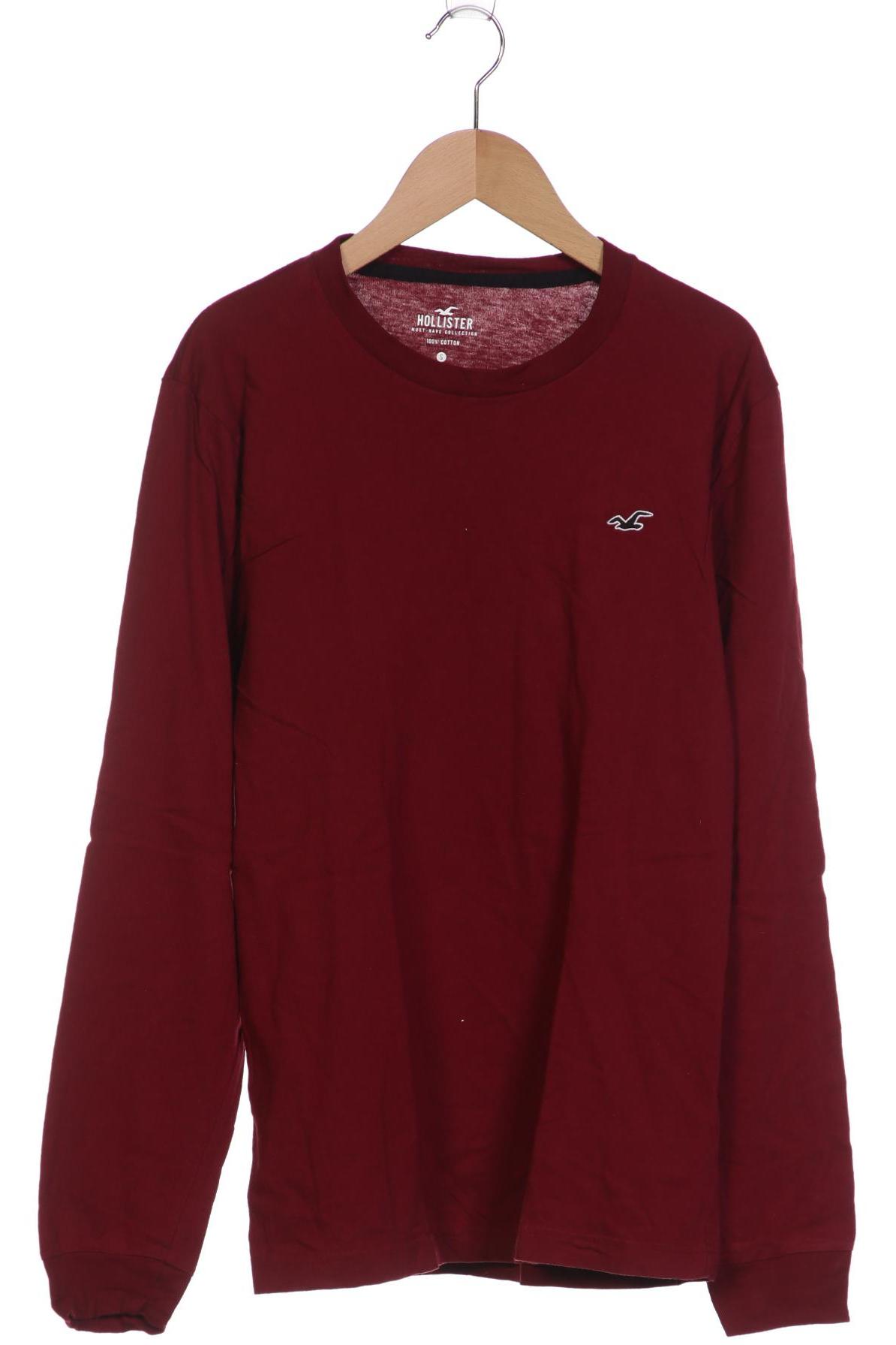 

Hollister Herren Langarmshirt, bordeaux