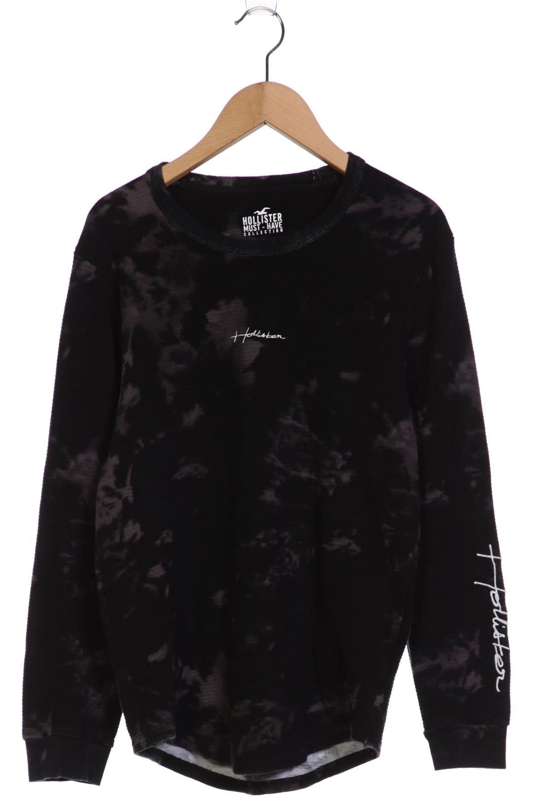 

Hollister Herren Langarmshirt, schwarz