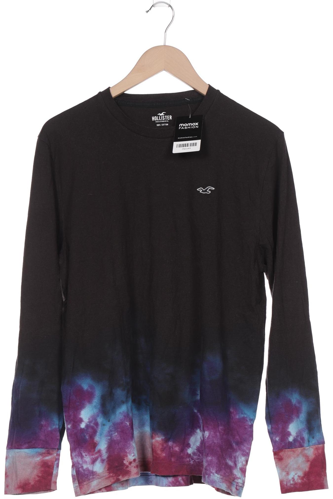 

Hollister Herren Langarmshirt, schwarz