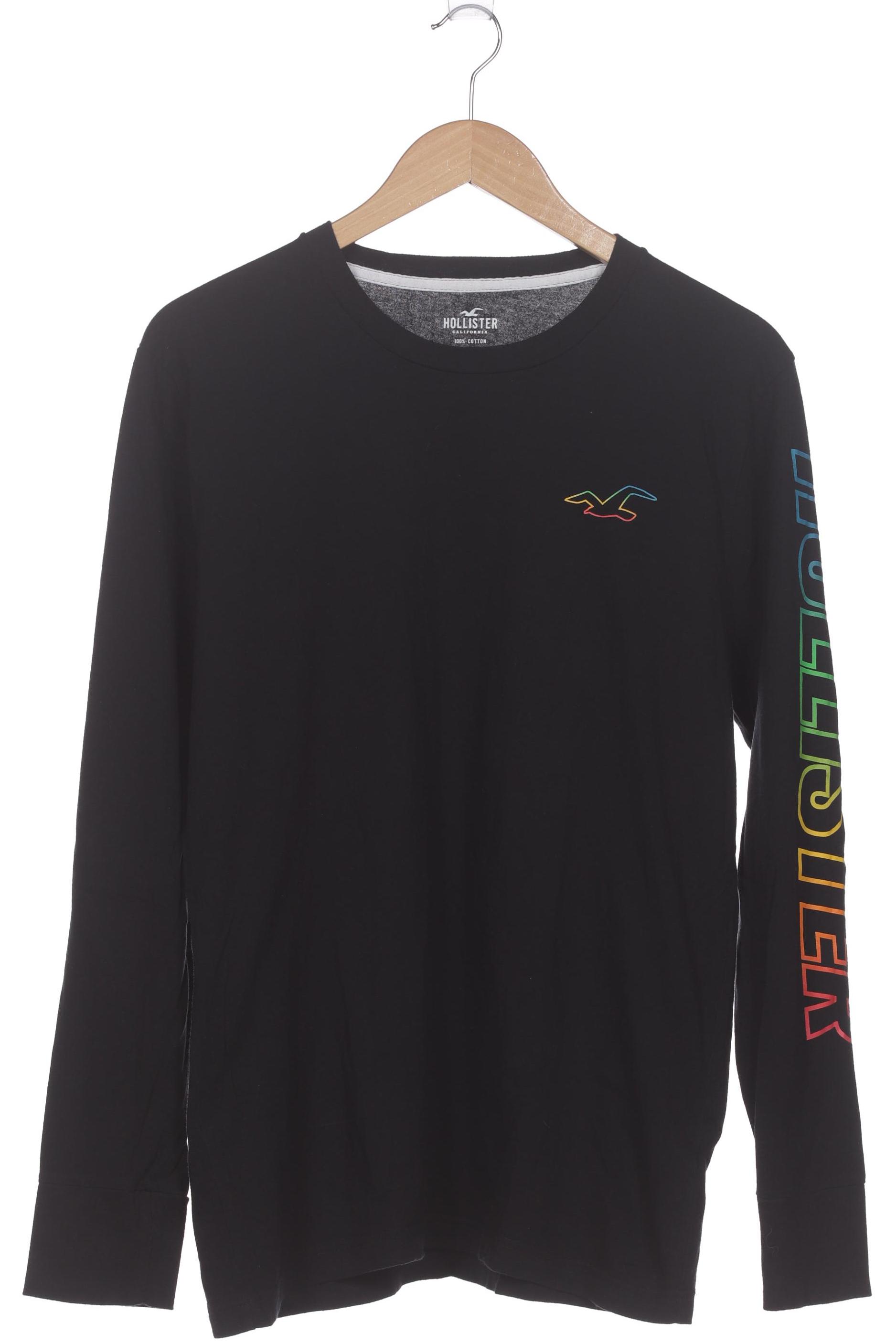 

Hollister Herren Langarmshirt, schwarz, Gr. 52