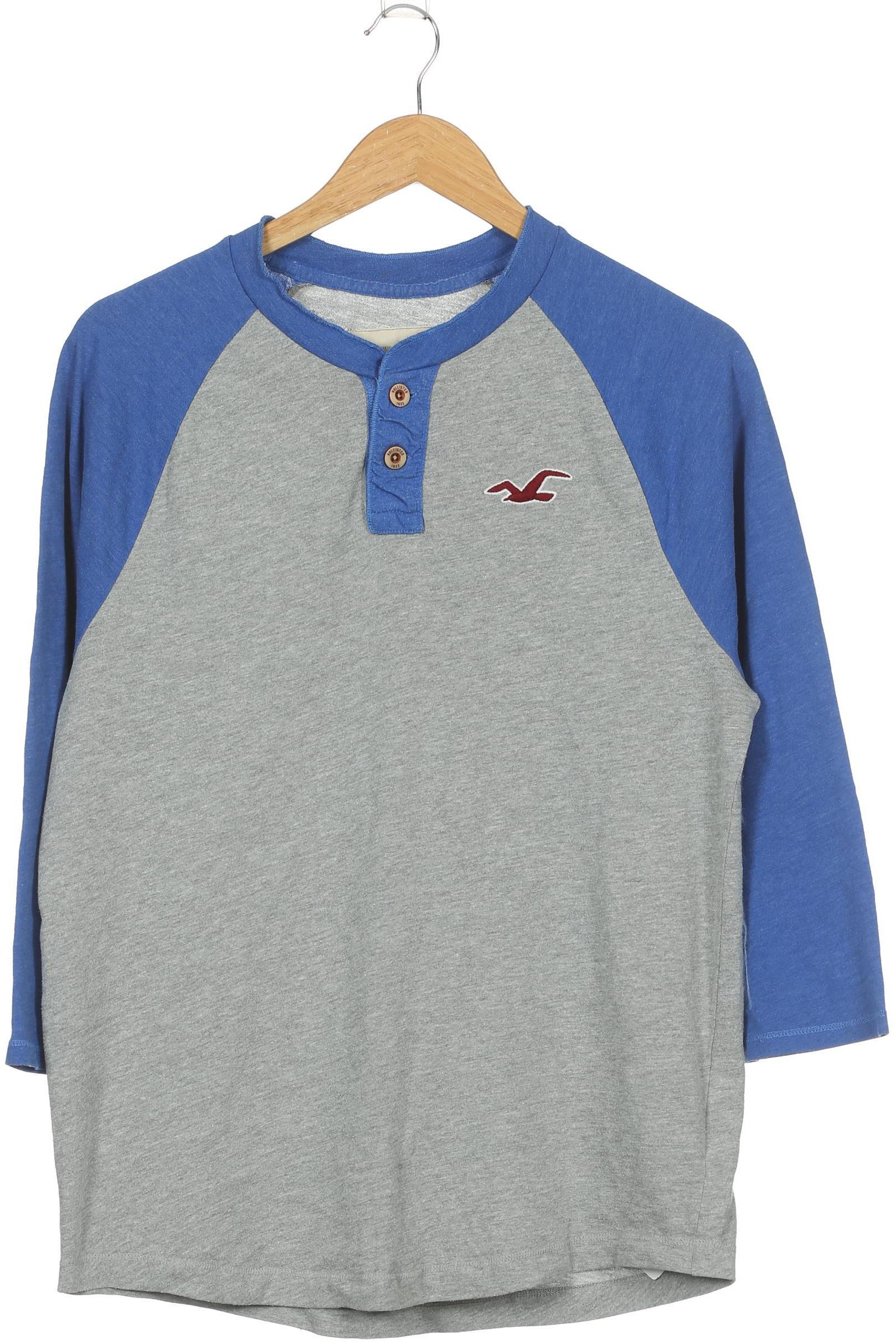 Thumbnail - Hollister Herren Langarmshirt, grau, Gr.