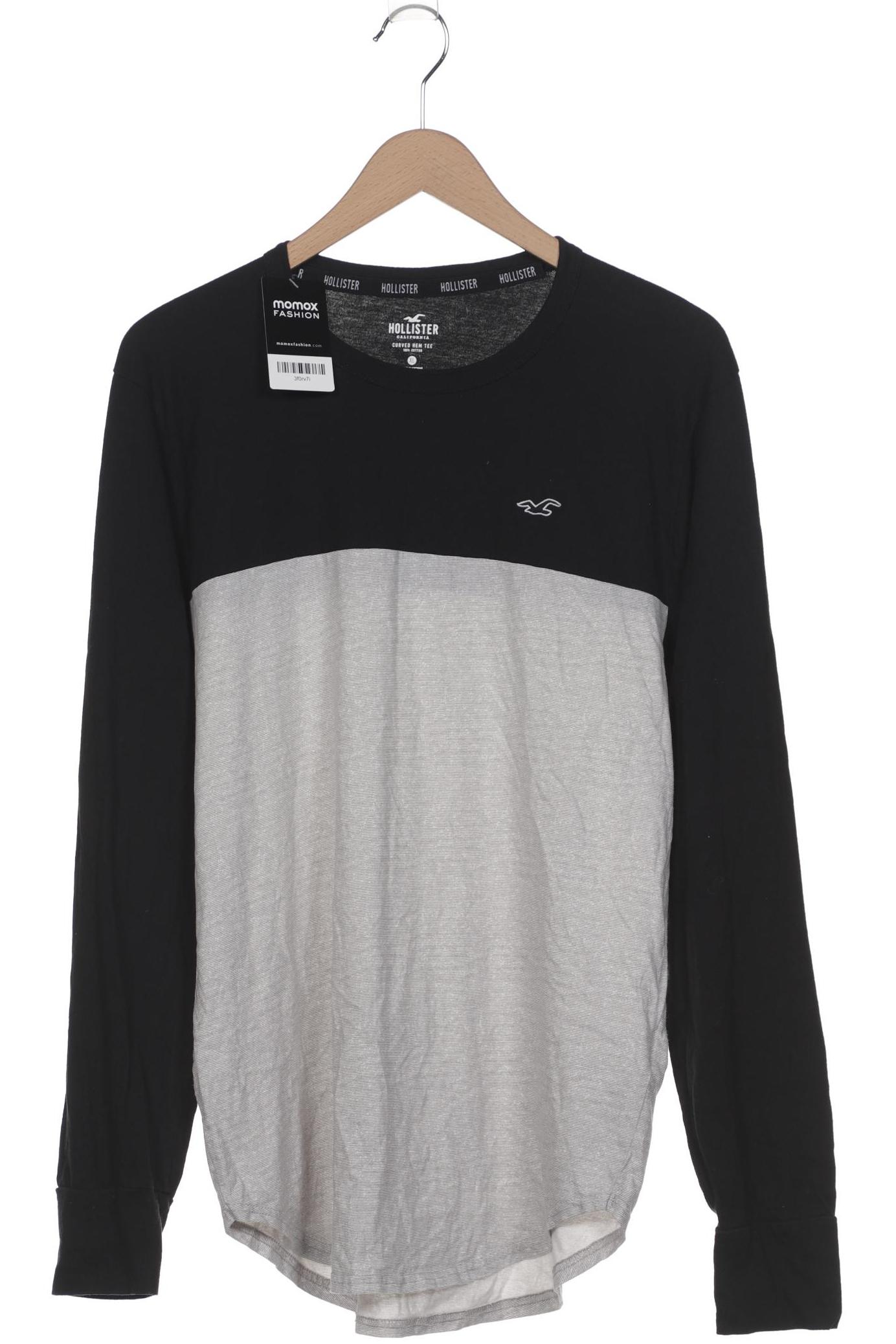 

Hollister Herren Langarmshirt, grau, Gr. 54