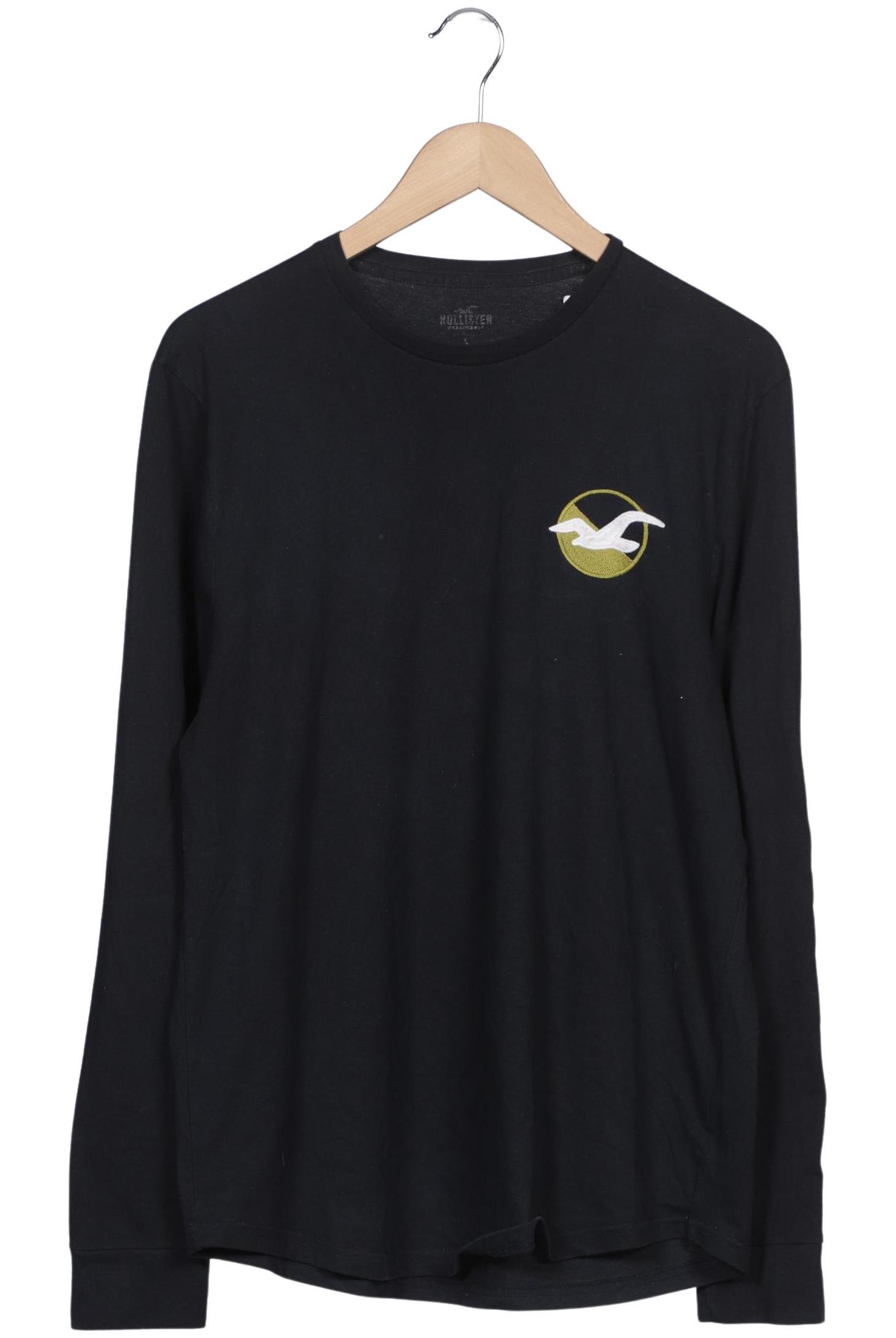 

Hollister Herren Langarmshirt, schwarz, Gr. 52