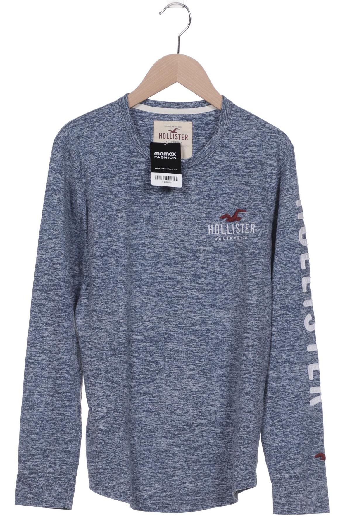 

Hollister Herren Langarmshirt, blau