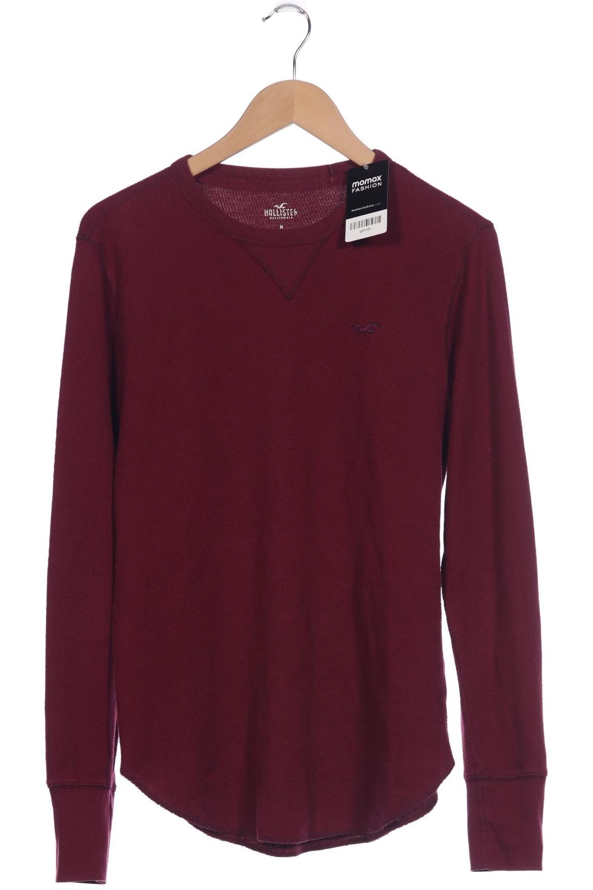 

Hollister Herren Langarmshirt, bordeaux, Gr. 48