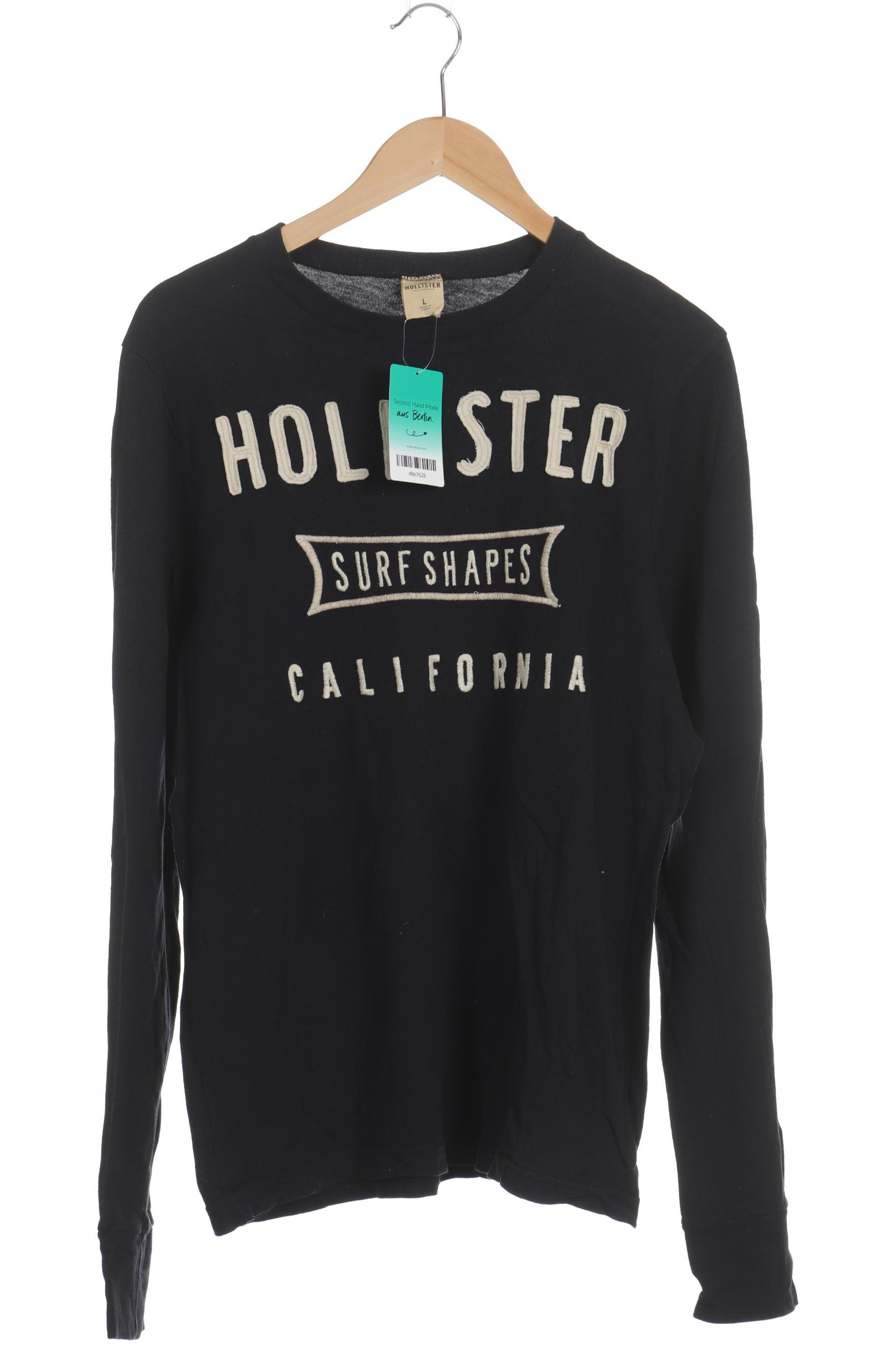 

Hollister Herren Langarmshirt, blau, Gr.