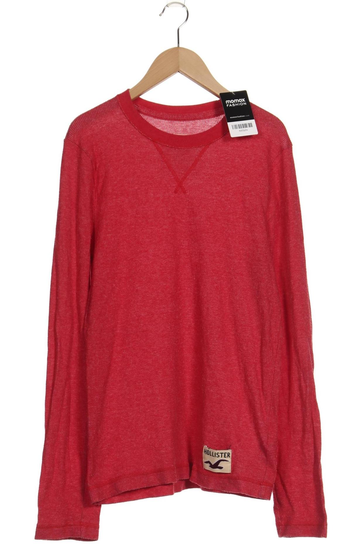 

Hollister Herren Langarmshirt, rot, Gr. 48