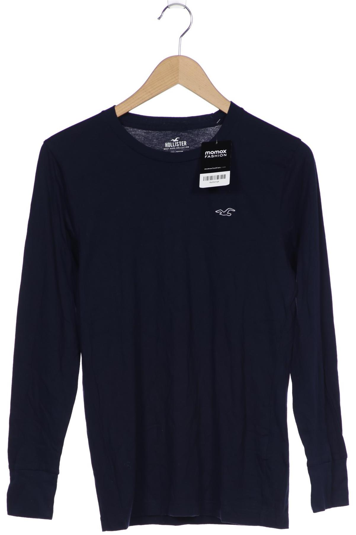 

Hollister Herren Langarmshirt, marineblau