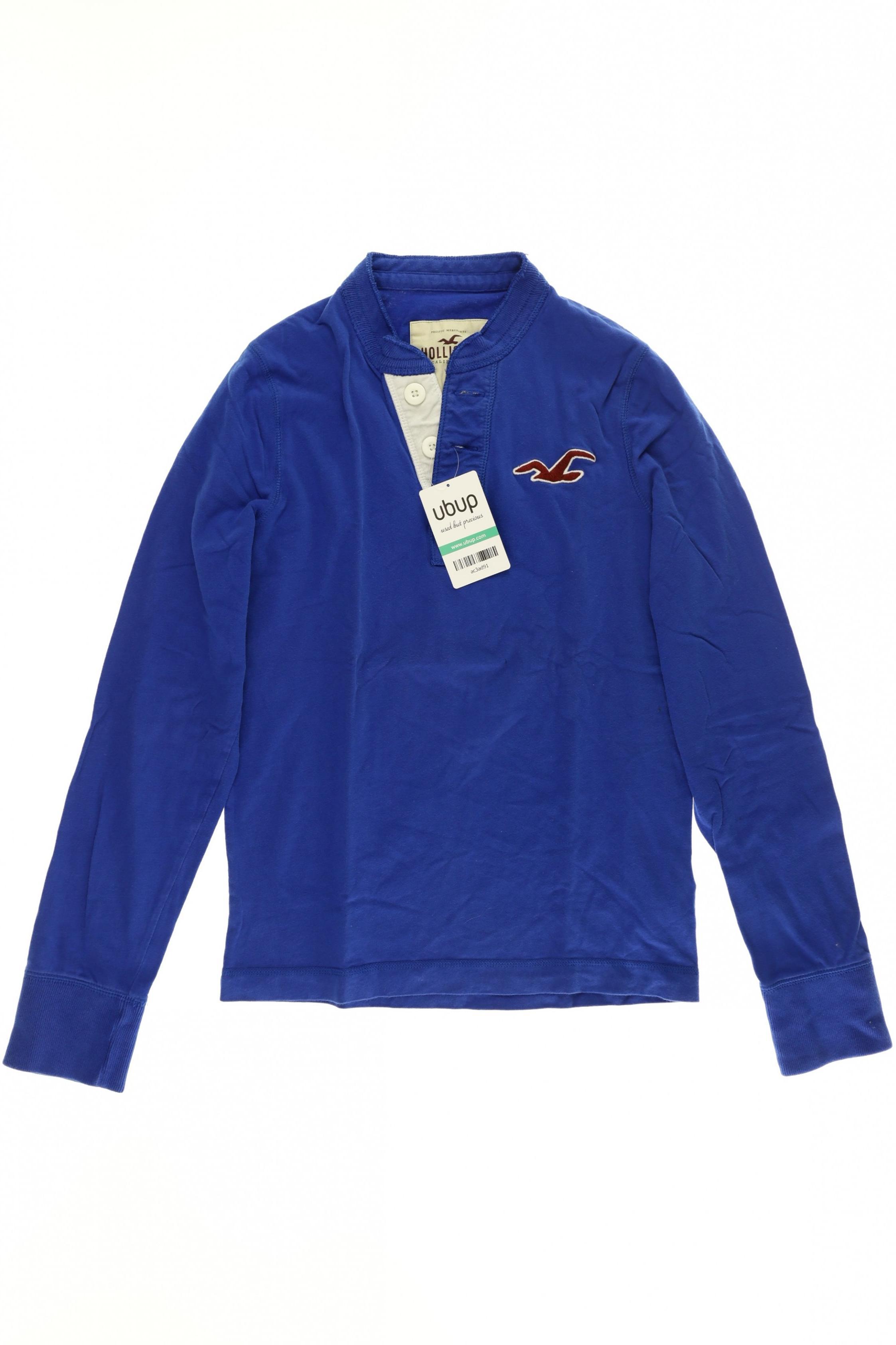 

Hollister Herren Langarmshirt, blau, Gr.