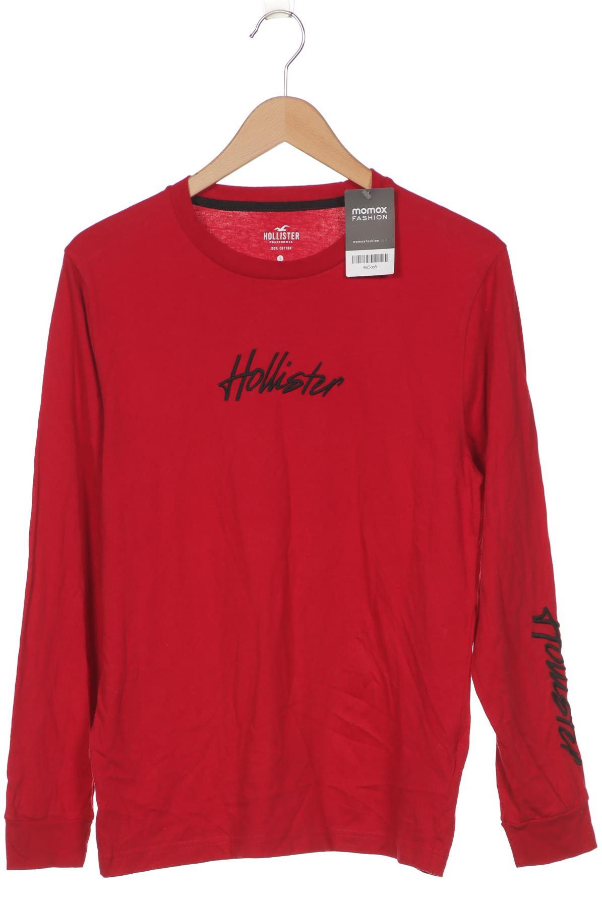 

Hollister Herren Langarmshirt, rot