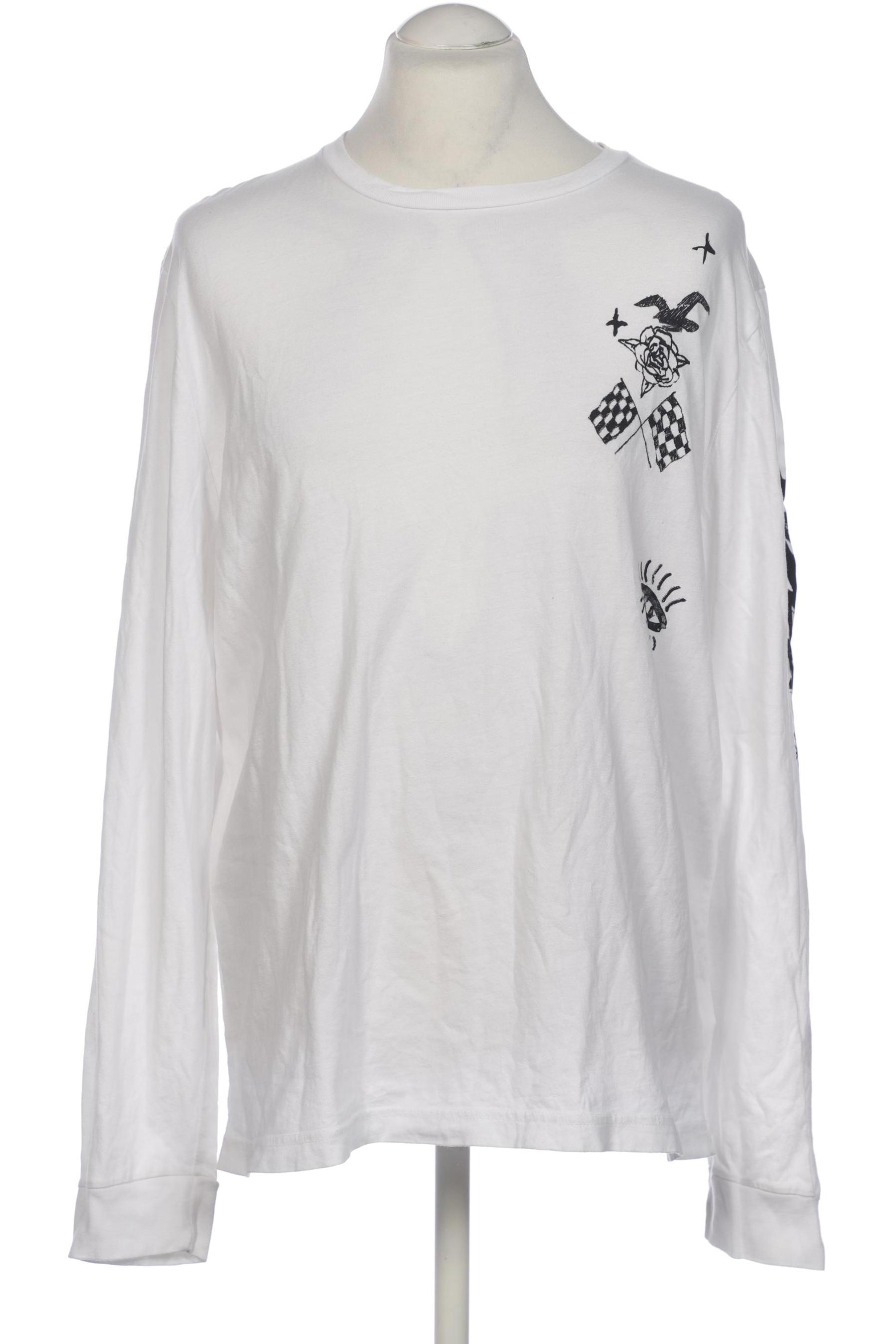 

Hollister Herren Langarmshirt, weiß, Gr. 54