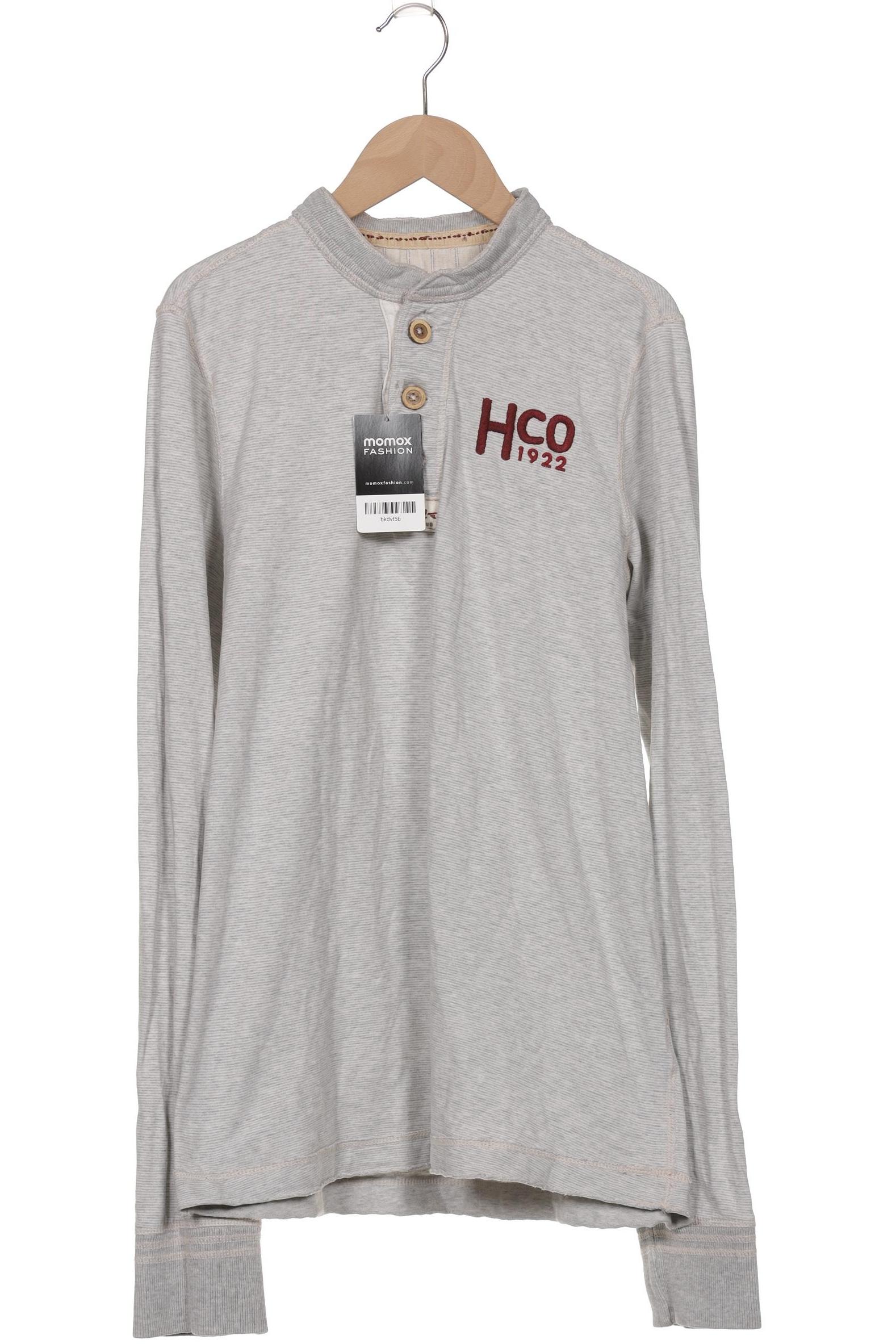 

Hollister Herren Langarmshirt, grau, Gr. 54