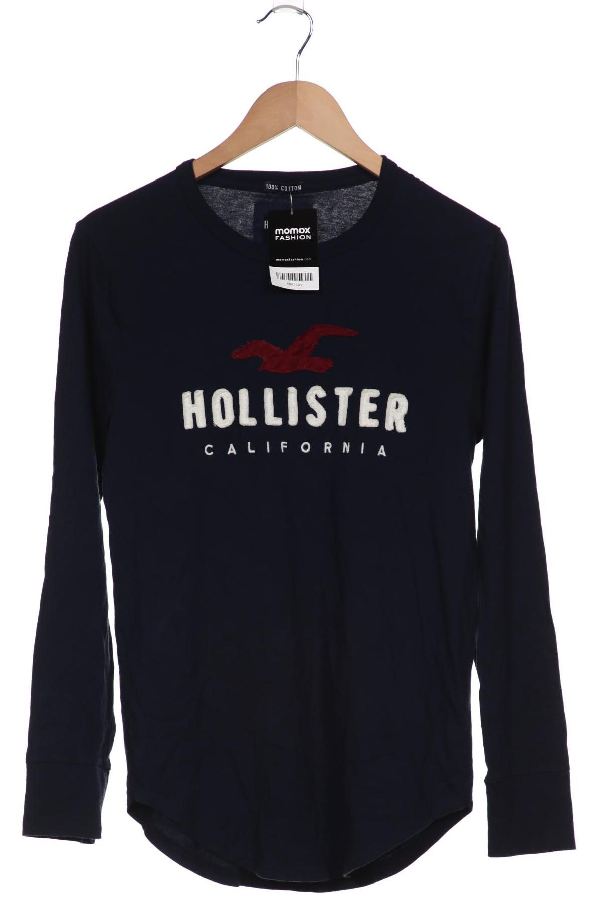 

Hollister Herren Langarmshirt, marineblau