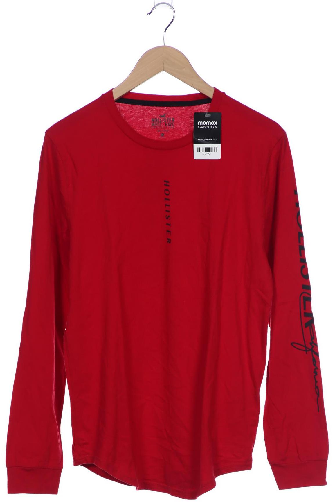 

Hollister Herren Langarmshirt, rot, Gr. 48