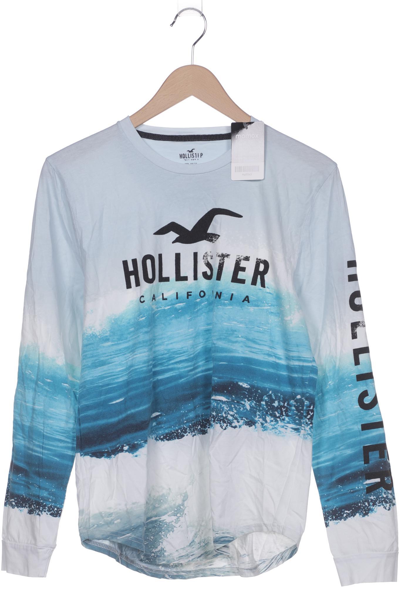 

Hollister Herren Langarmshirt, hellblau, Gr. 48