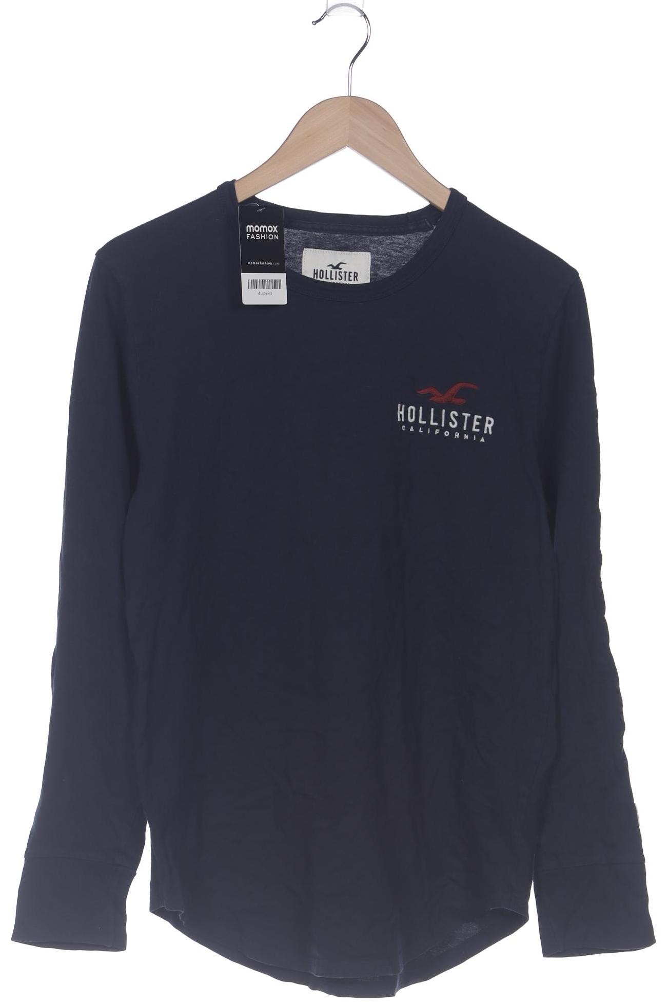 

Hollister Herren Langarmshirt, marineblau, Gr. 46