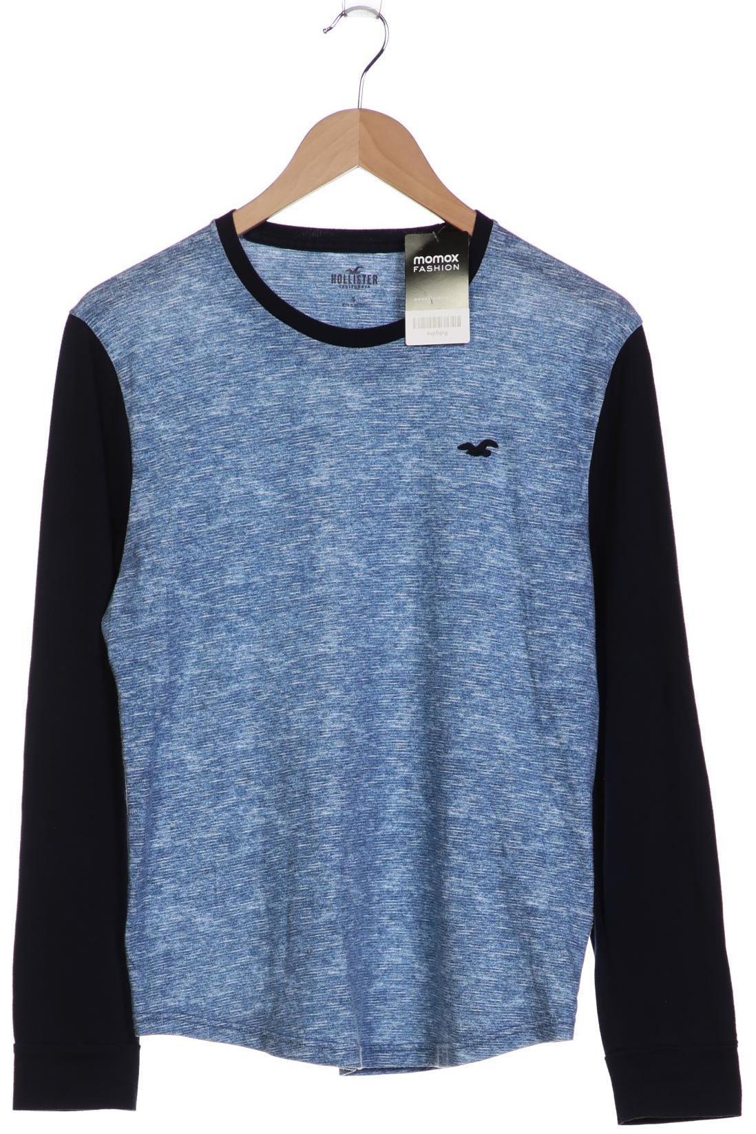 

Hollister Herren Langarmshirt, blau, Gr. 46