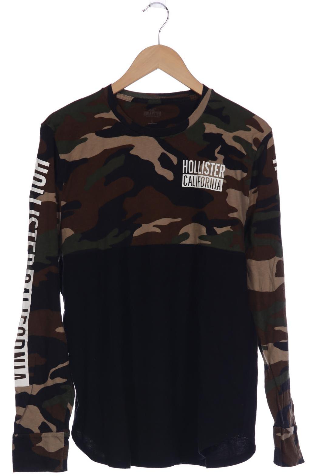 

Hollister Herren Langarmshirt, schwarz