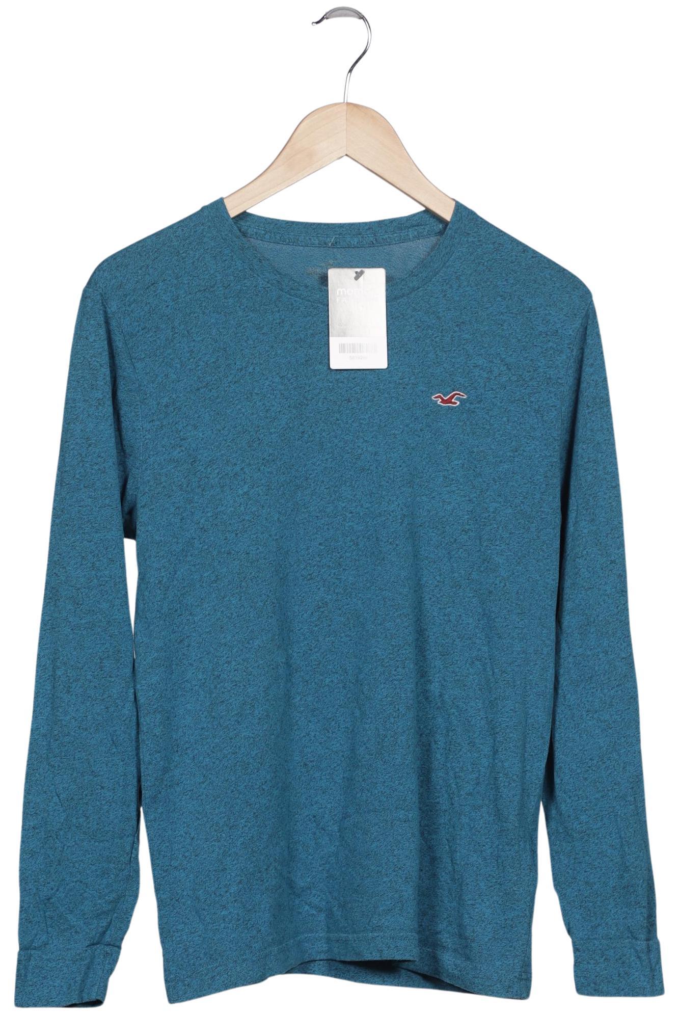 

Hollister Herren Langarmshirt, blau, Gr. 46