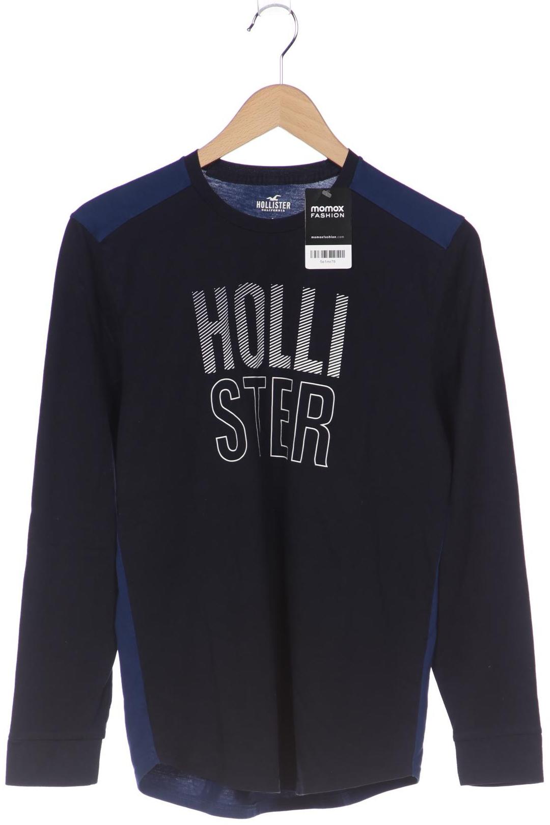 

Hollister Herren Langarmshirt, marineblau